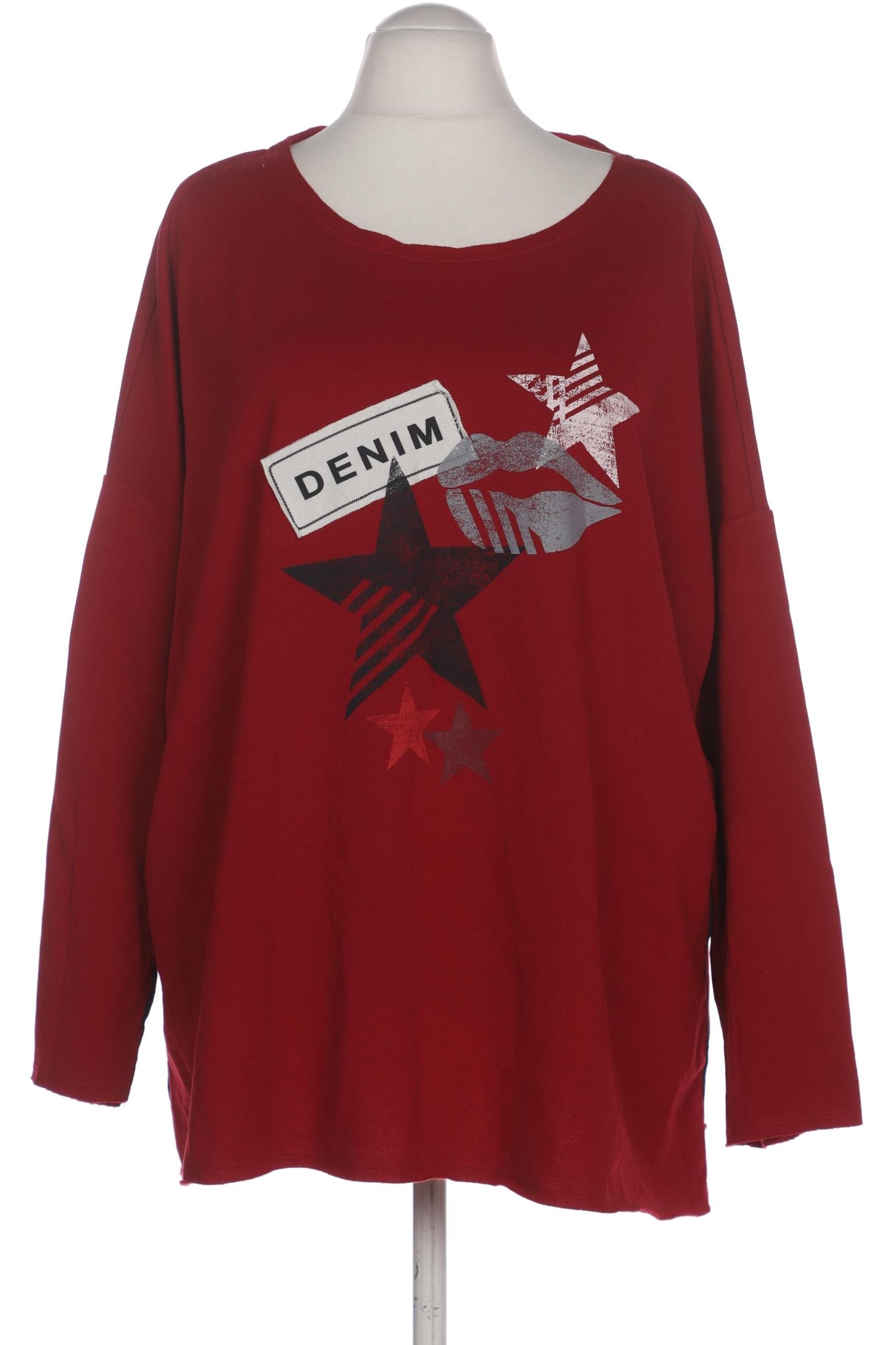 

Selection by Ulla Popken Damen Sweatshirt, rot, Gr. 54