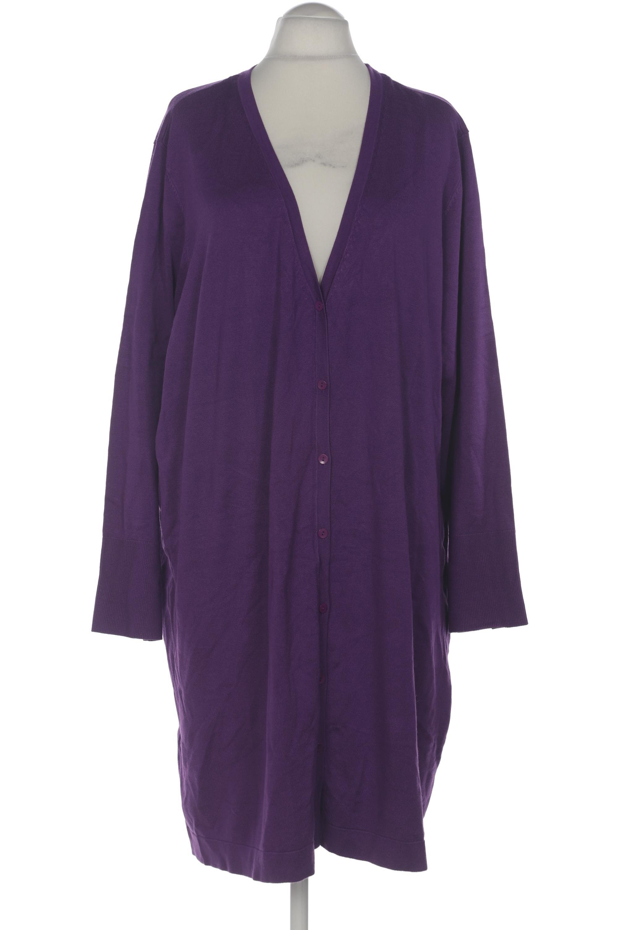 

Selection by Ulla Popken Damen Strickjacke, flieder, Gr. 54