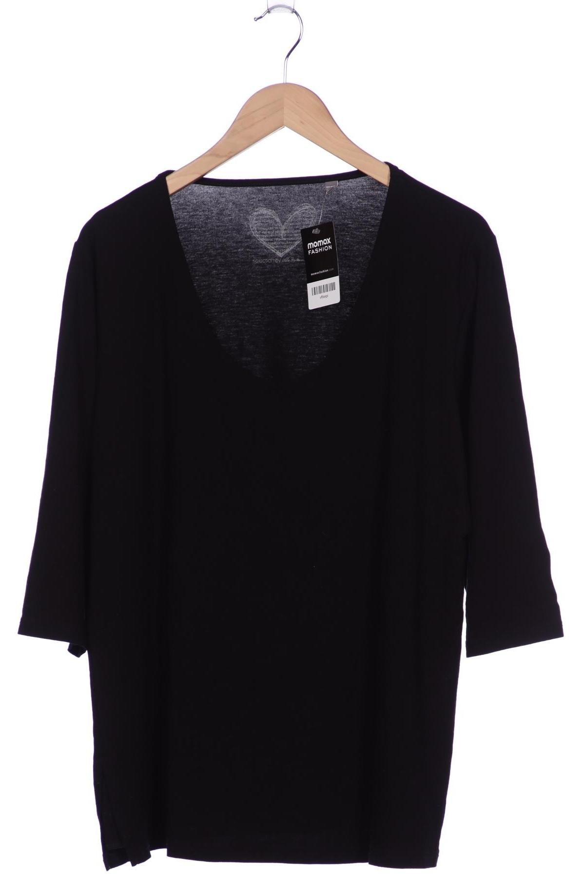 

Selection by Ulla Popken Damen T-Shirt, schwarz, Gr. 46