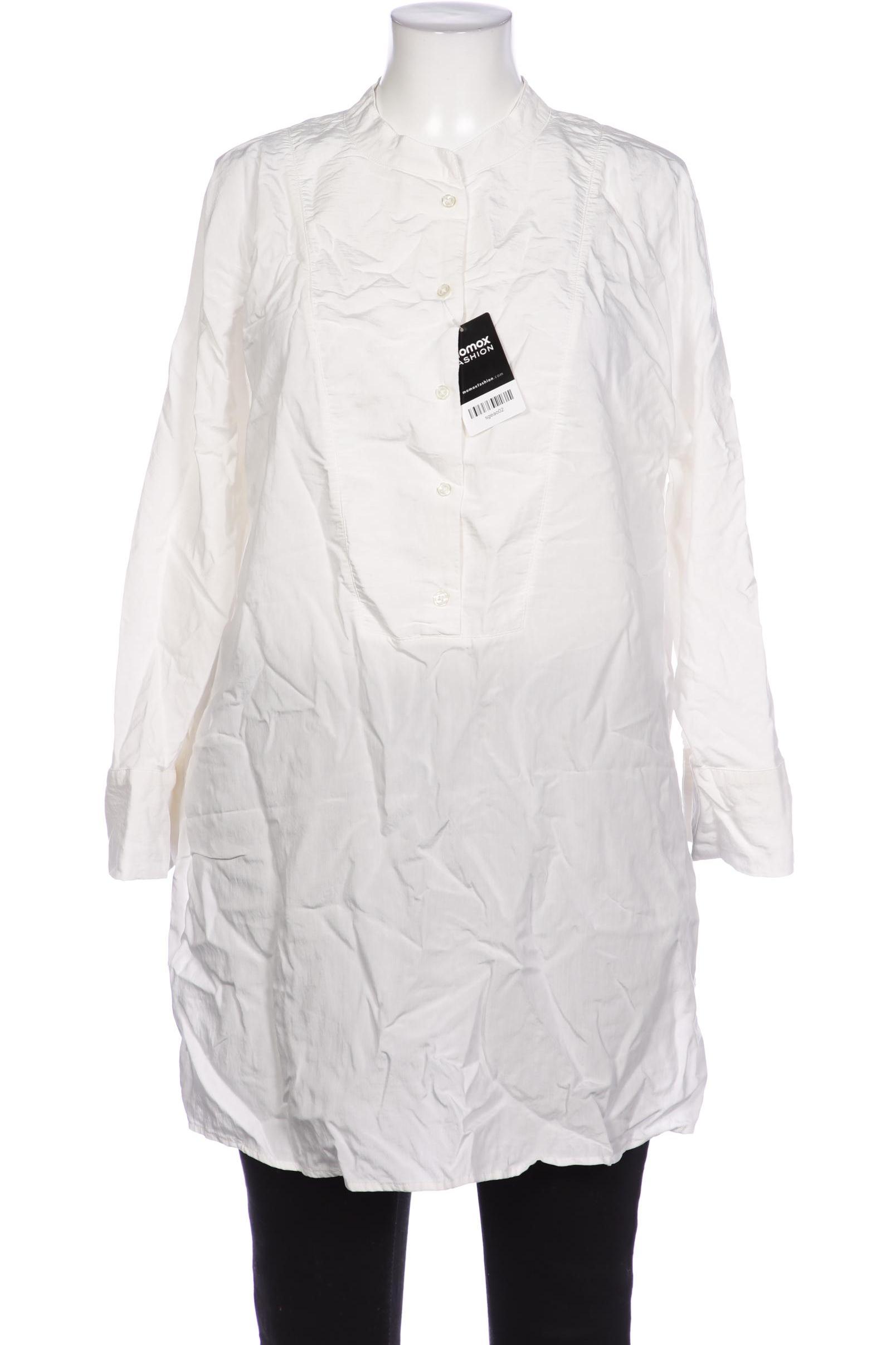 

Selection by Ulla Popken Damen Bluse, weiß, Gr. 46