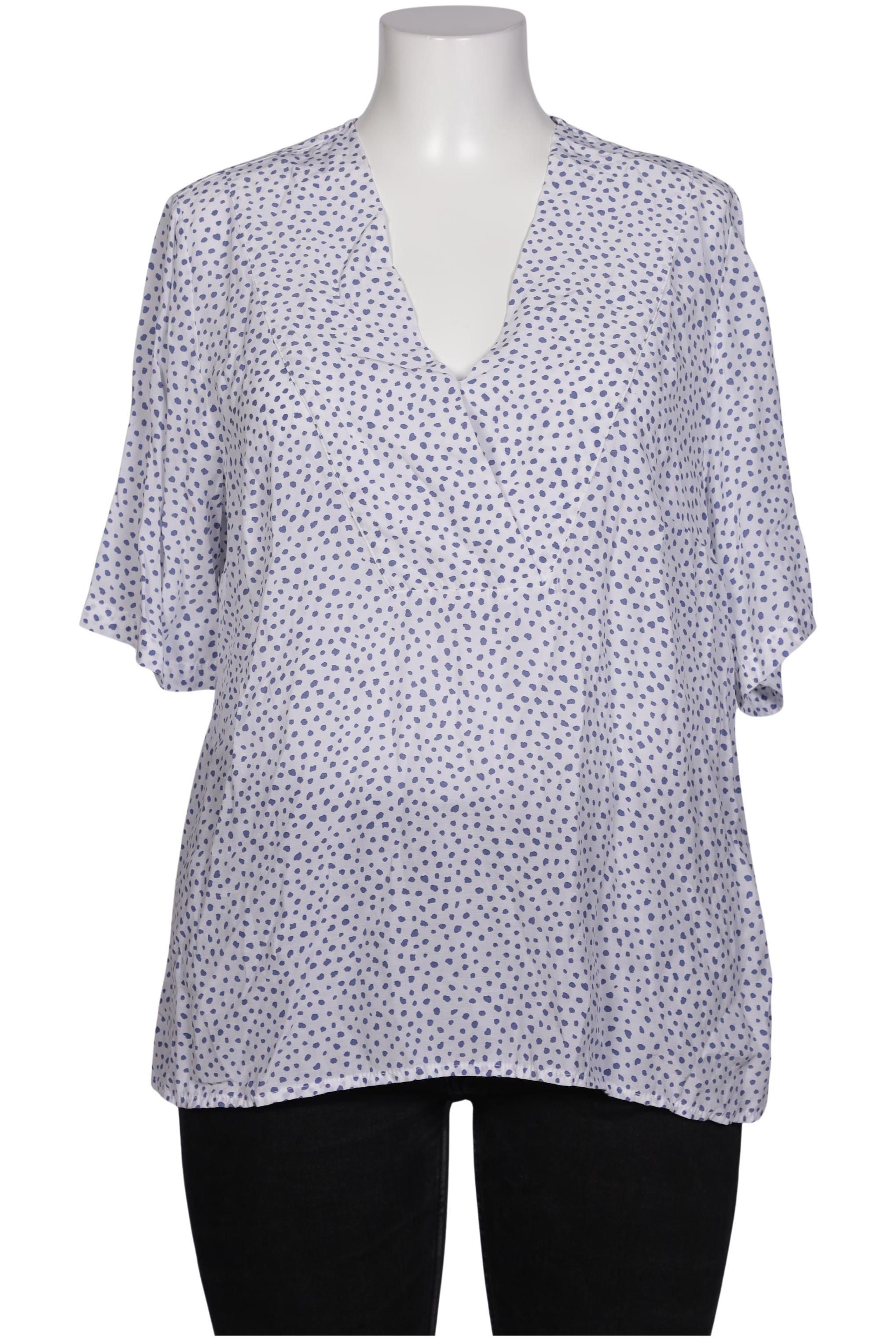 

Selection by Ulla Popken Damen Bluse, weiß, Gr. 42