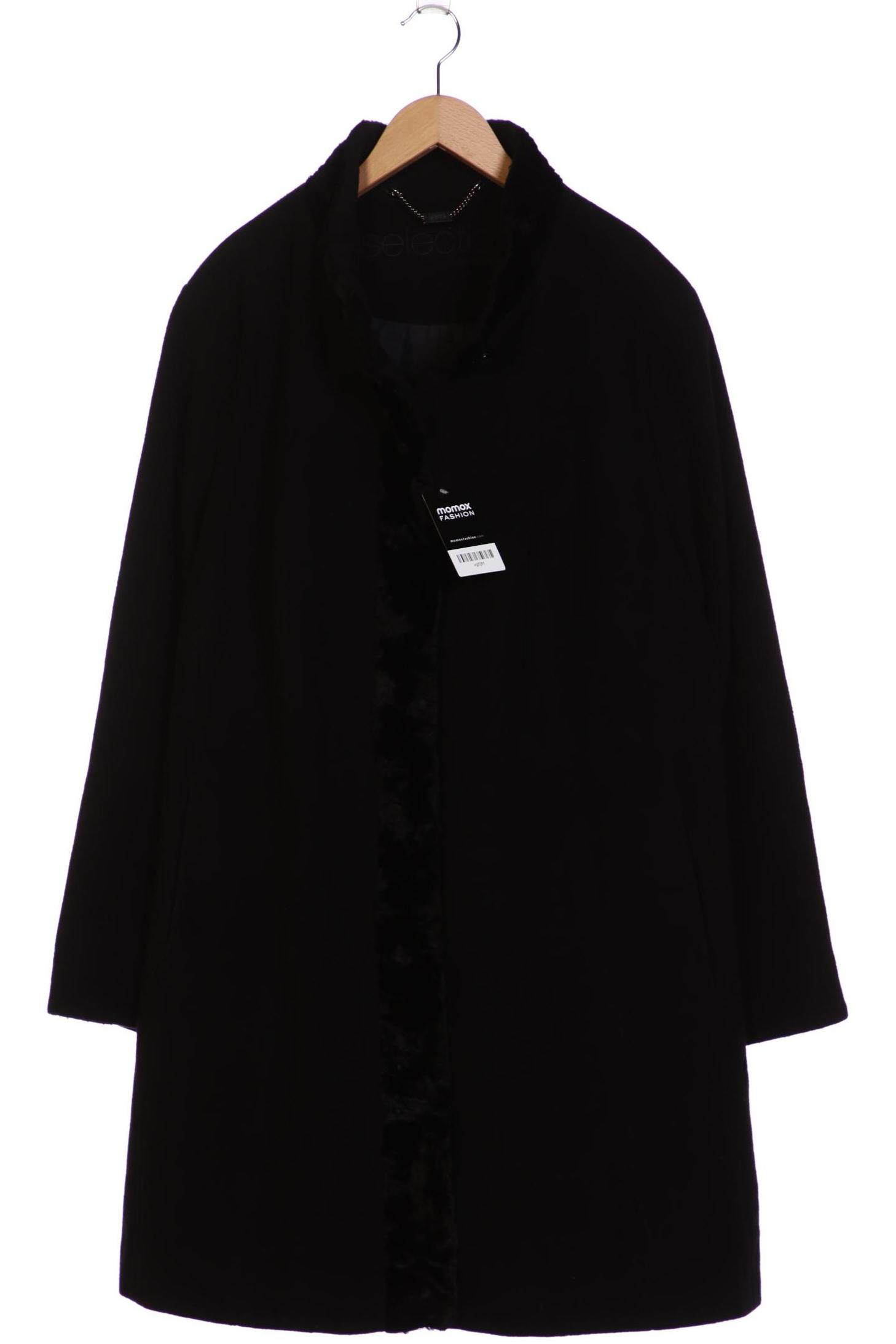 

Selection by Ulla Popken Damen Mantel, schwarz, Gr. 50