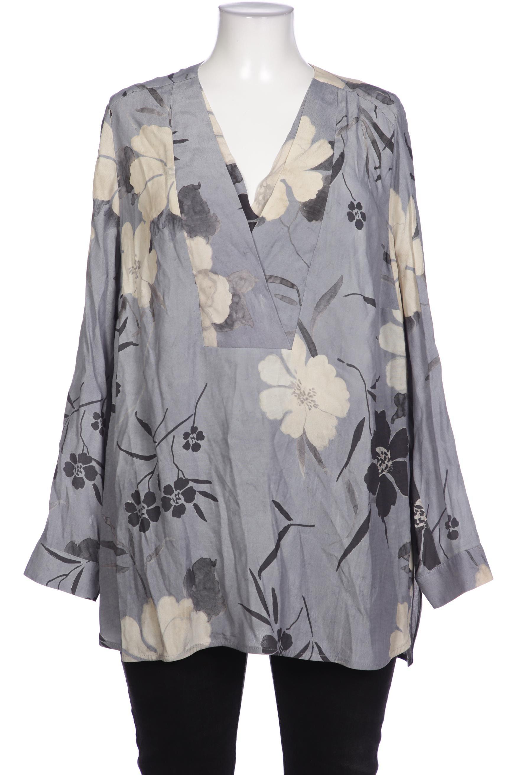 

Selection by Ulla Popken Damen Bluse, grau, Gr. 46
