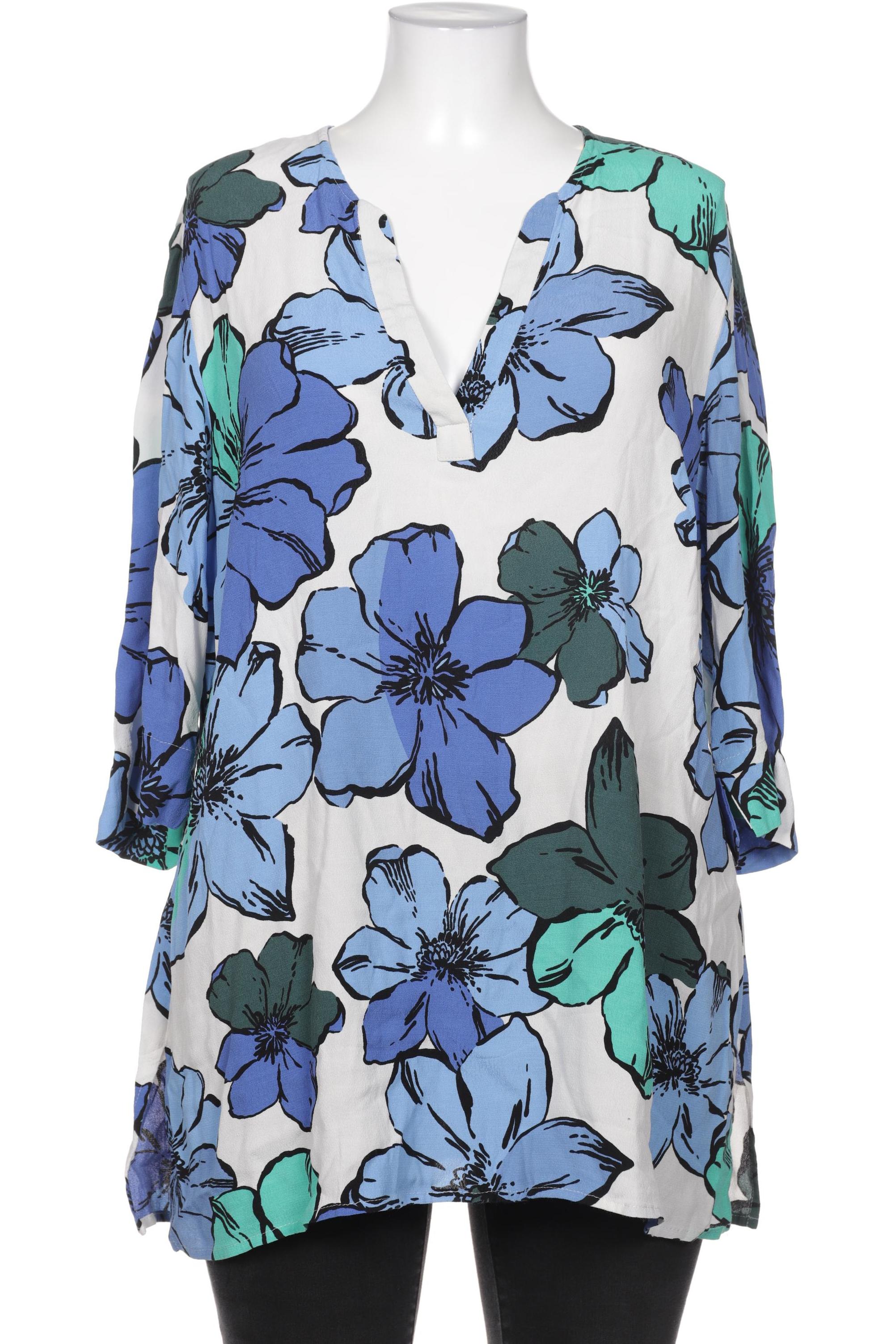 

Selection by Ulla Popken Damen Bluse, weiß, Gr. 46