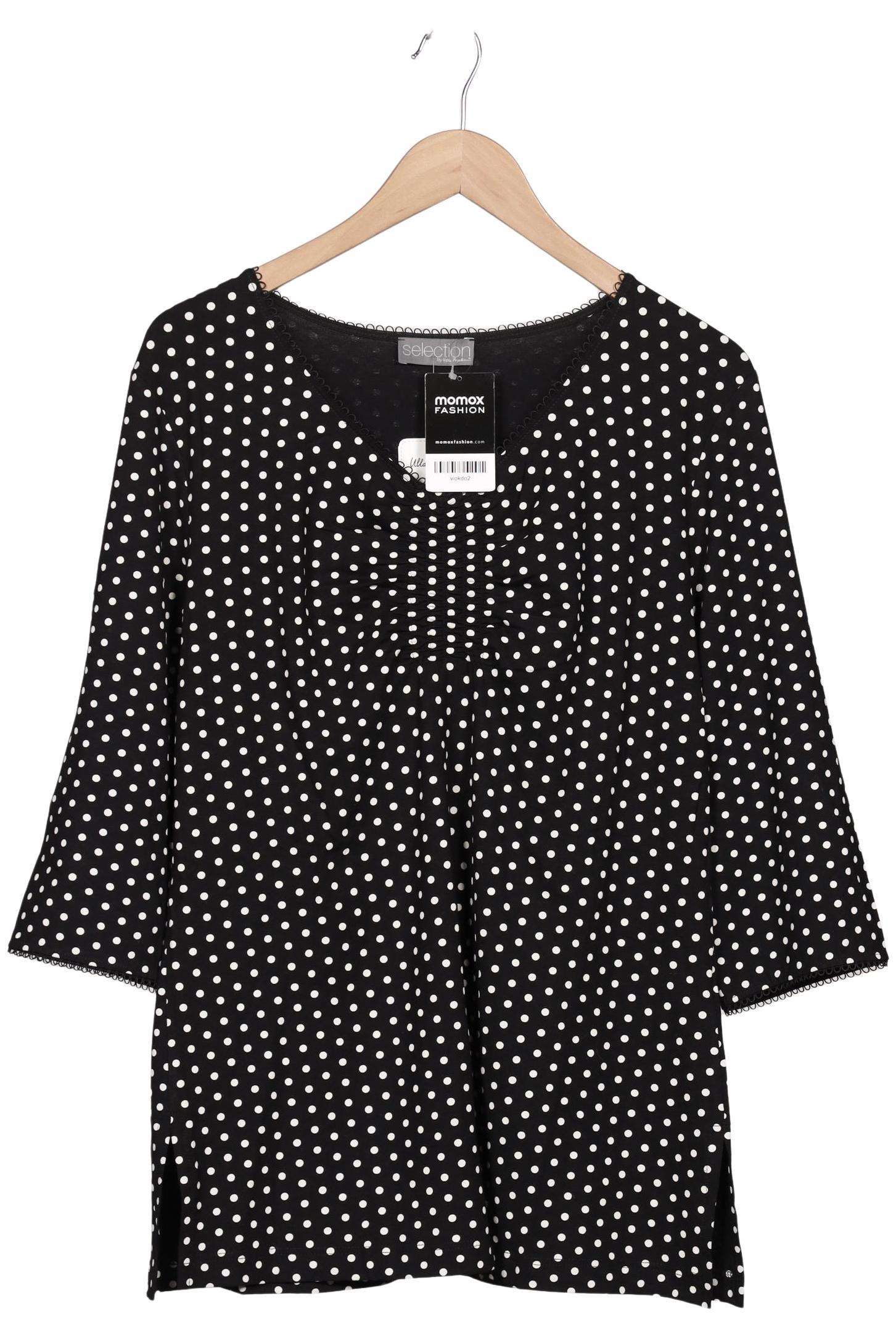 

Selection by Ulla Popken Damen Langarmshirt, schwarz, Gr. 42
