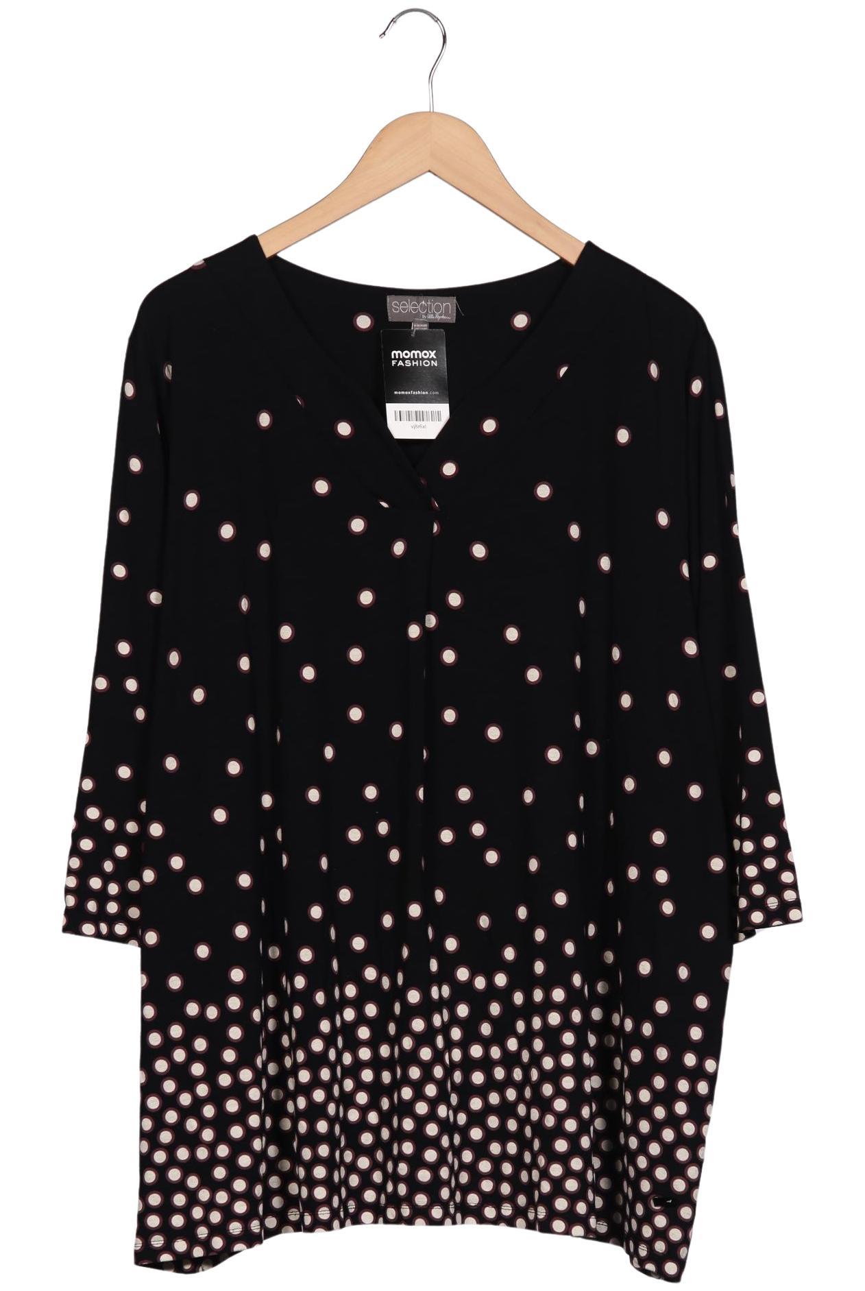 

Selection by Ulla Popken Damen Langarmshirt, schwarz, Gr. 50