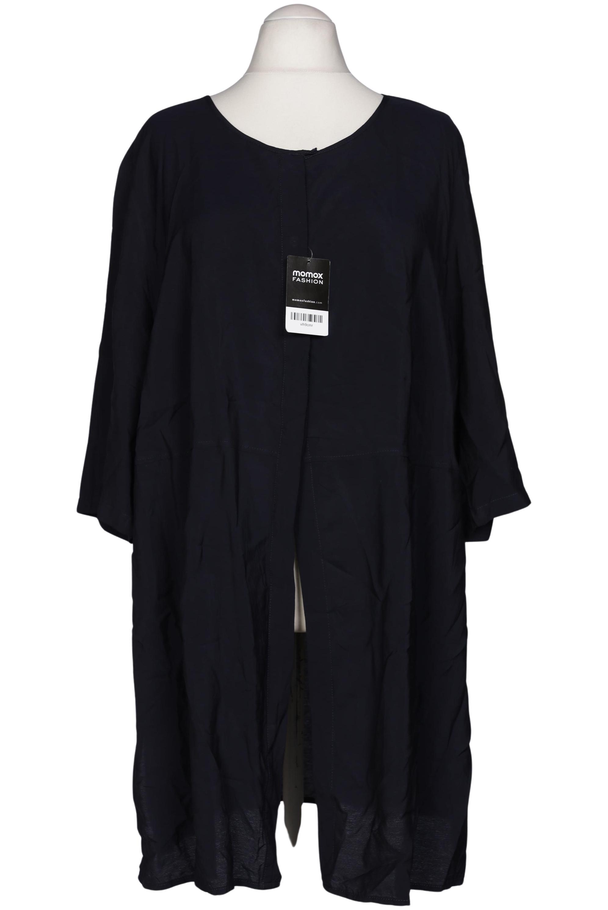 

Selection by Ulla Popken Damen Bluse, marineblau, Gr. 54