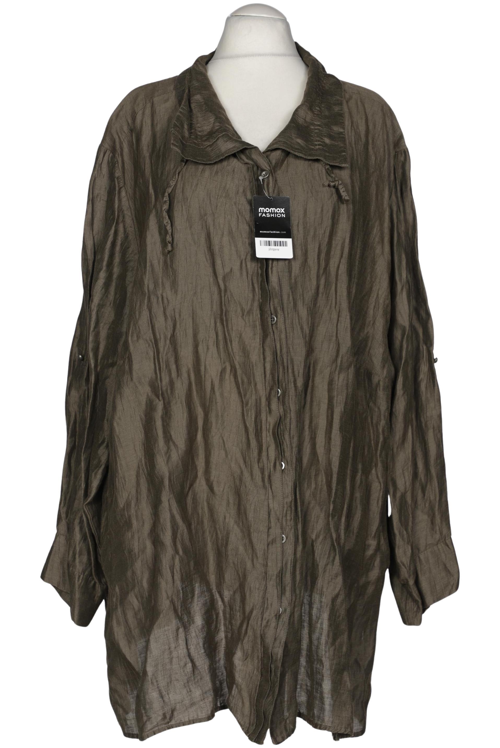 

Selection by Ulla Popken Damen Bluse, braun, Gr. 62