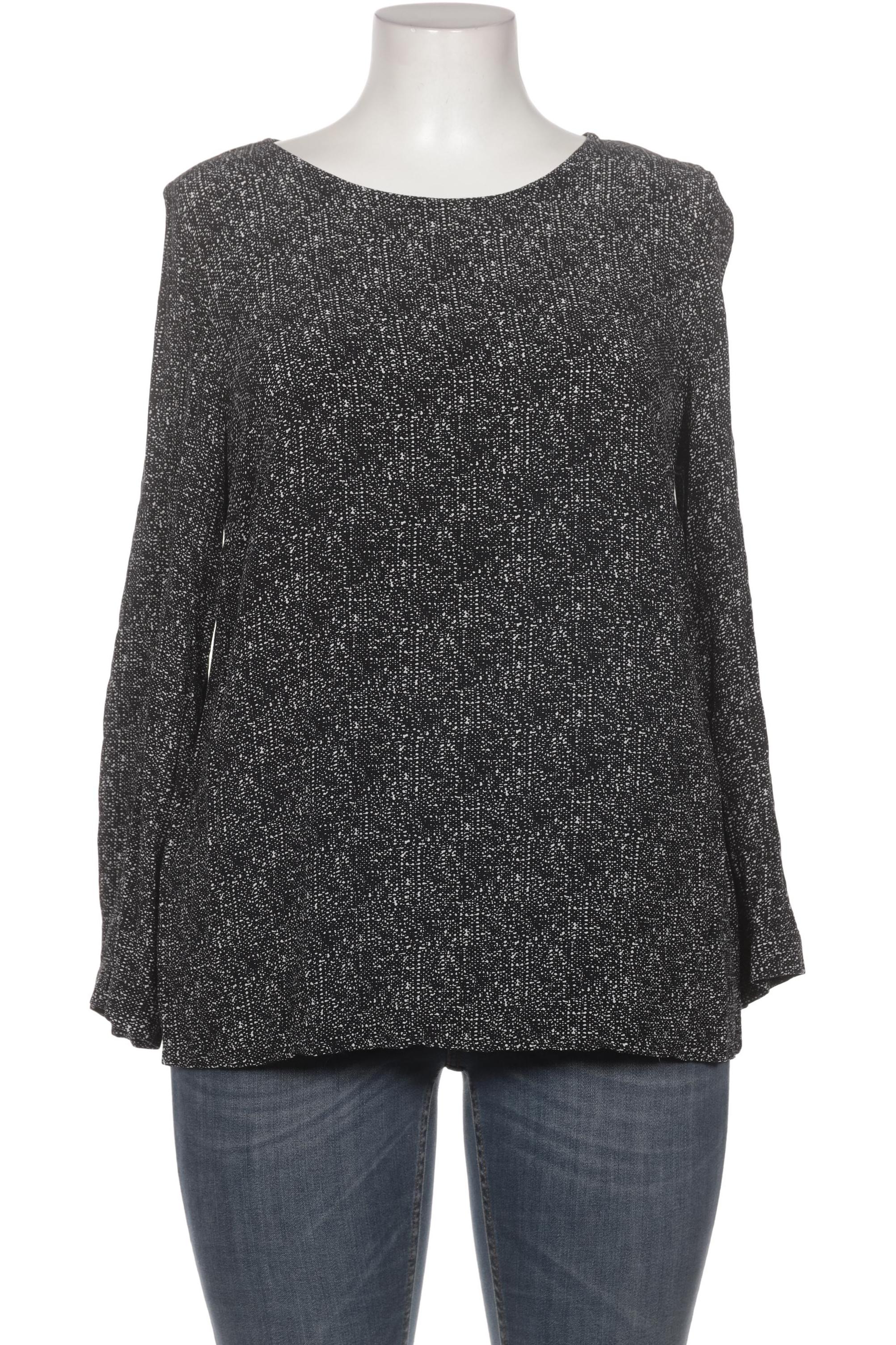 

Selection by Ulla Popken Damen Bluse, schwarz, Gr. 42
