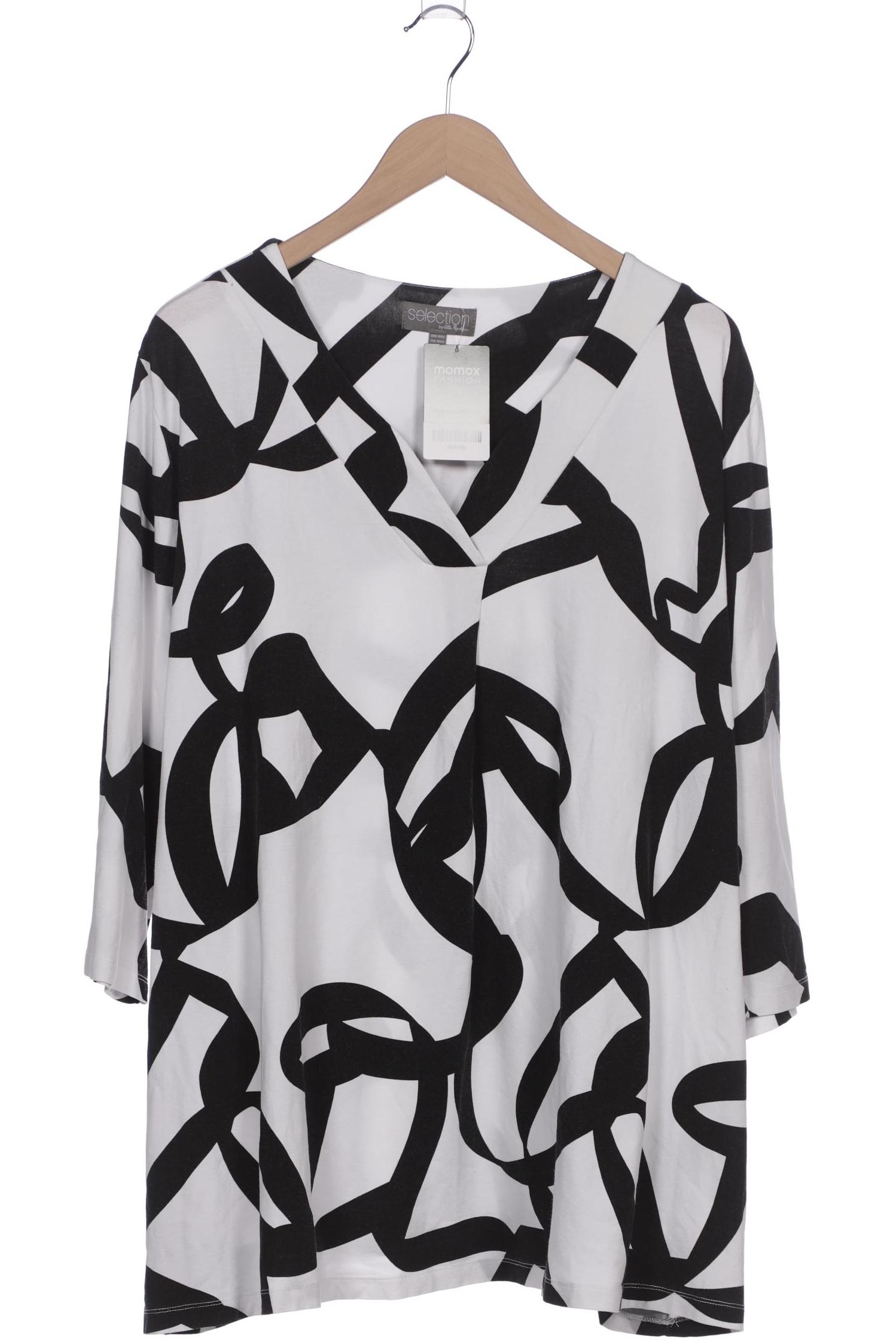 

Selection by Ulla Popken Damen Langarmshirt, weiß, Gr. 50