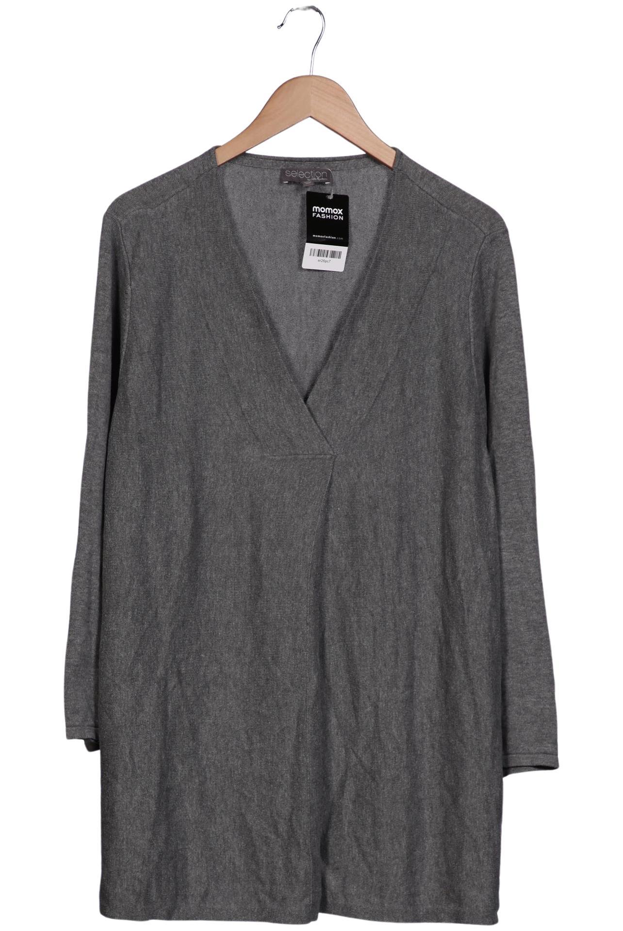 

Selection by Ulla Popken Damen Pullover, grau, Gr. 50