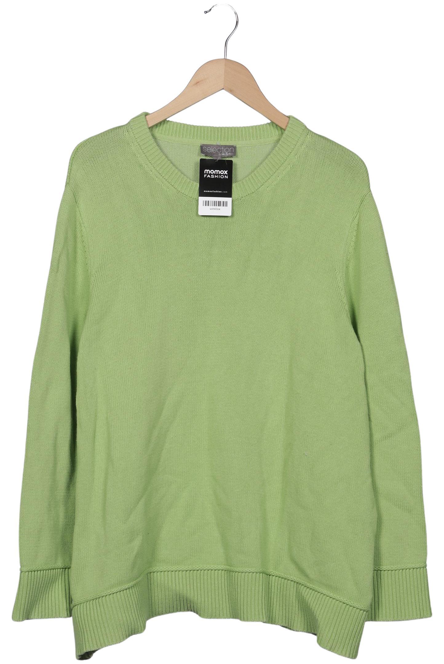

Selection by Ulla Popken Damen Pullover, grün, Gr. 50