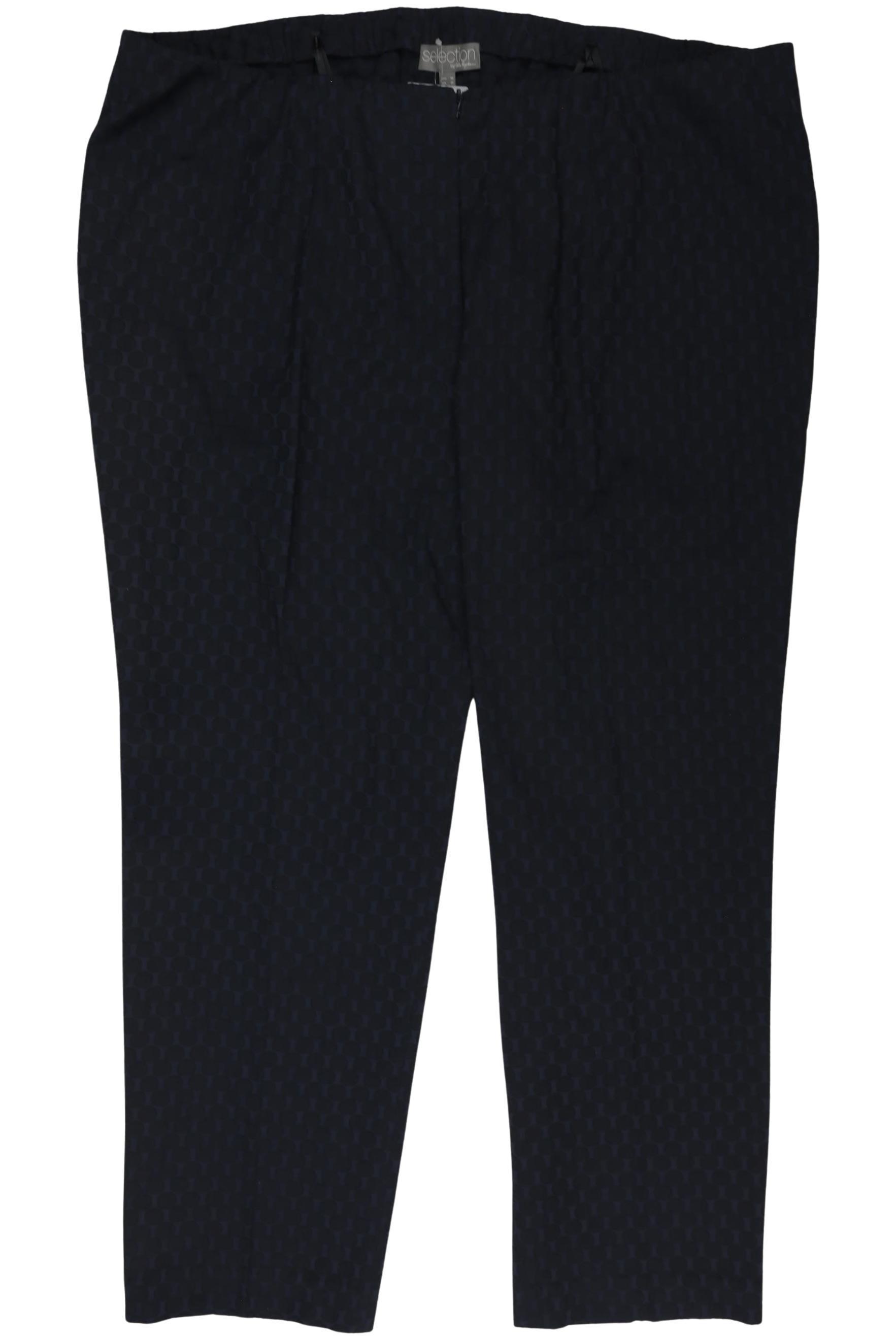 

Selection by Ulla Popken Damen Stoffhose, marineblau, Gr. 52