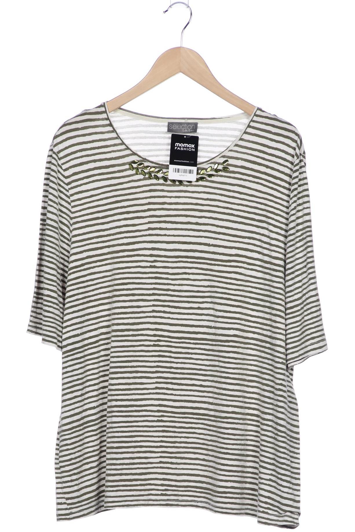 

Selection by Ulla Popken Damen T-Shirt, grün, Gr. 46