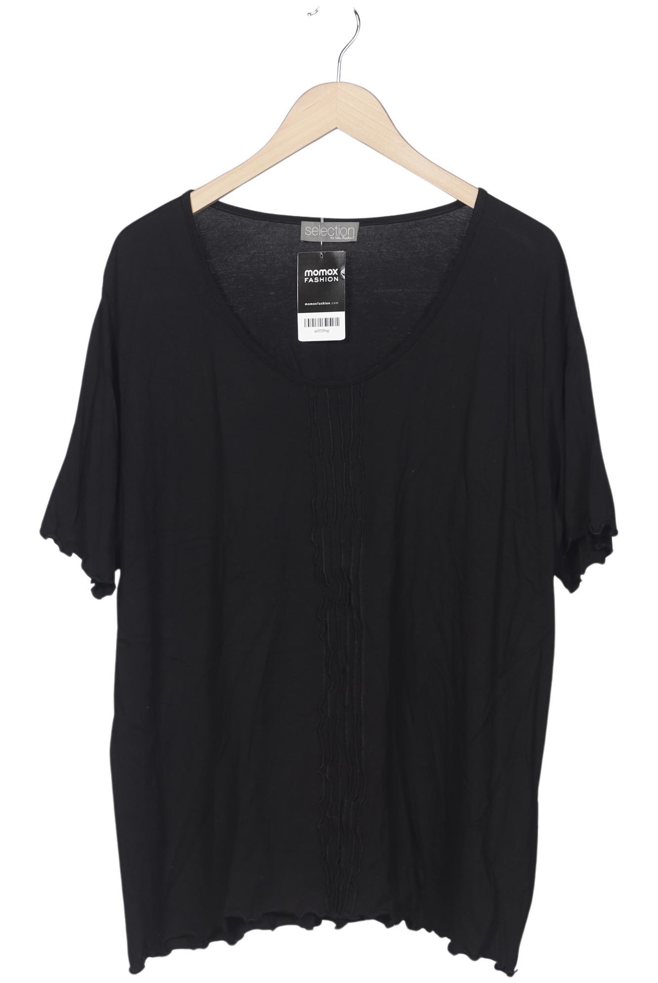 

Selection by Ulla Popken Damen T-Shirt, schwarz, Gr. 50