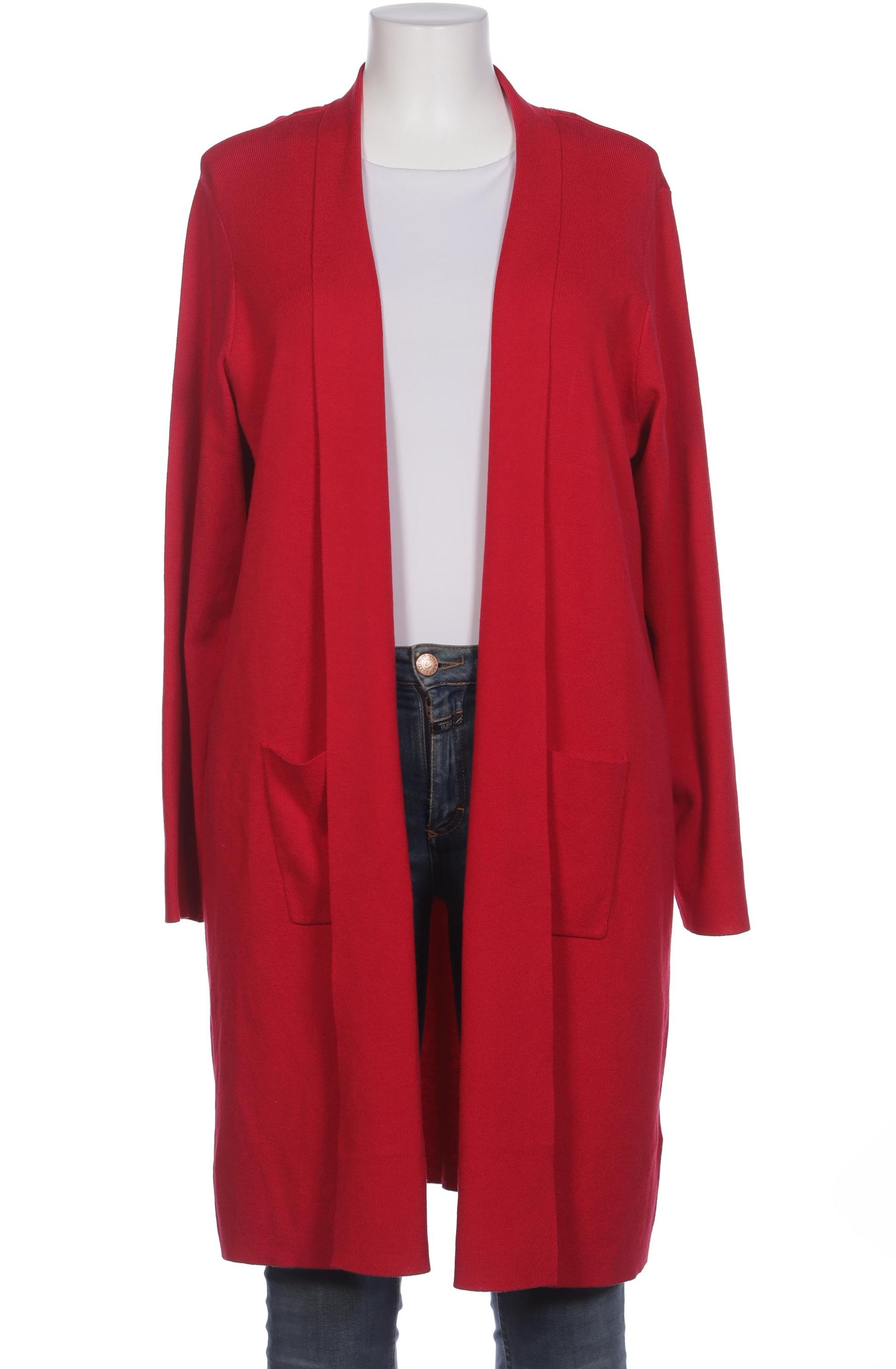 

Selection by Ulla Popken Damen Strickjacke, rot, Gr. 46