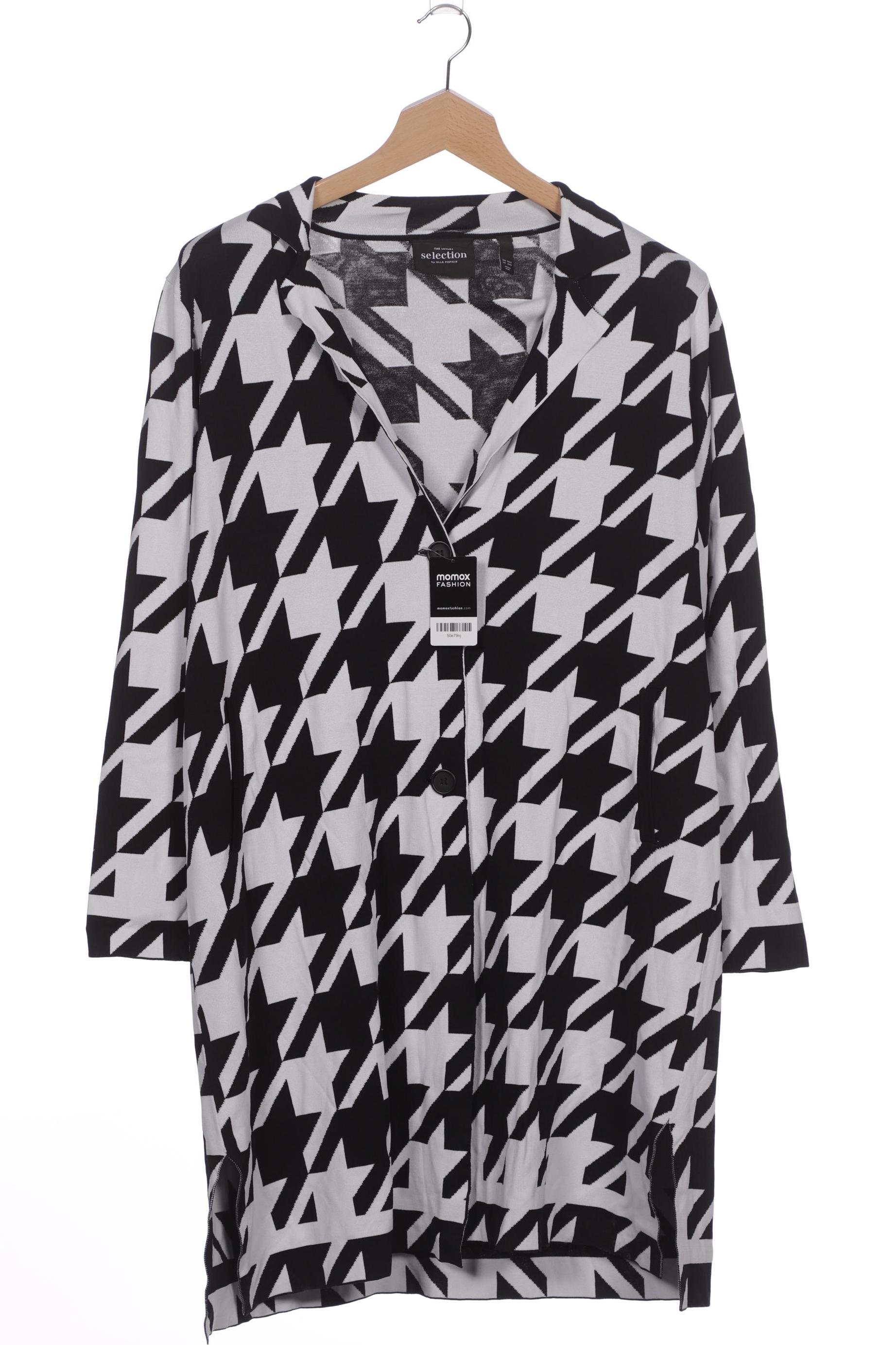 

Selection by Ulla Popken Damen Strickjacke, weiß, Gr. 50