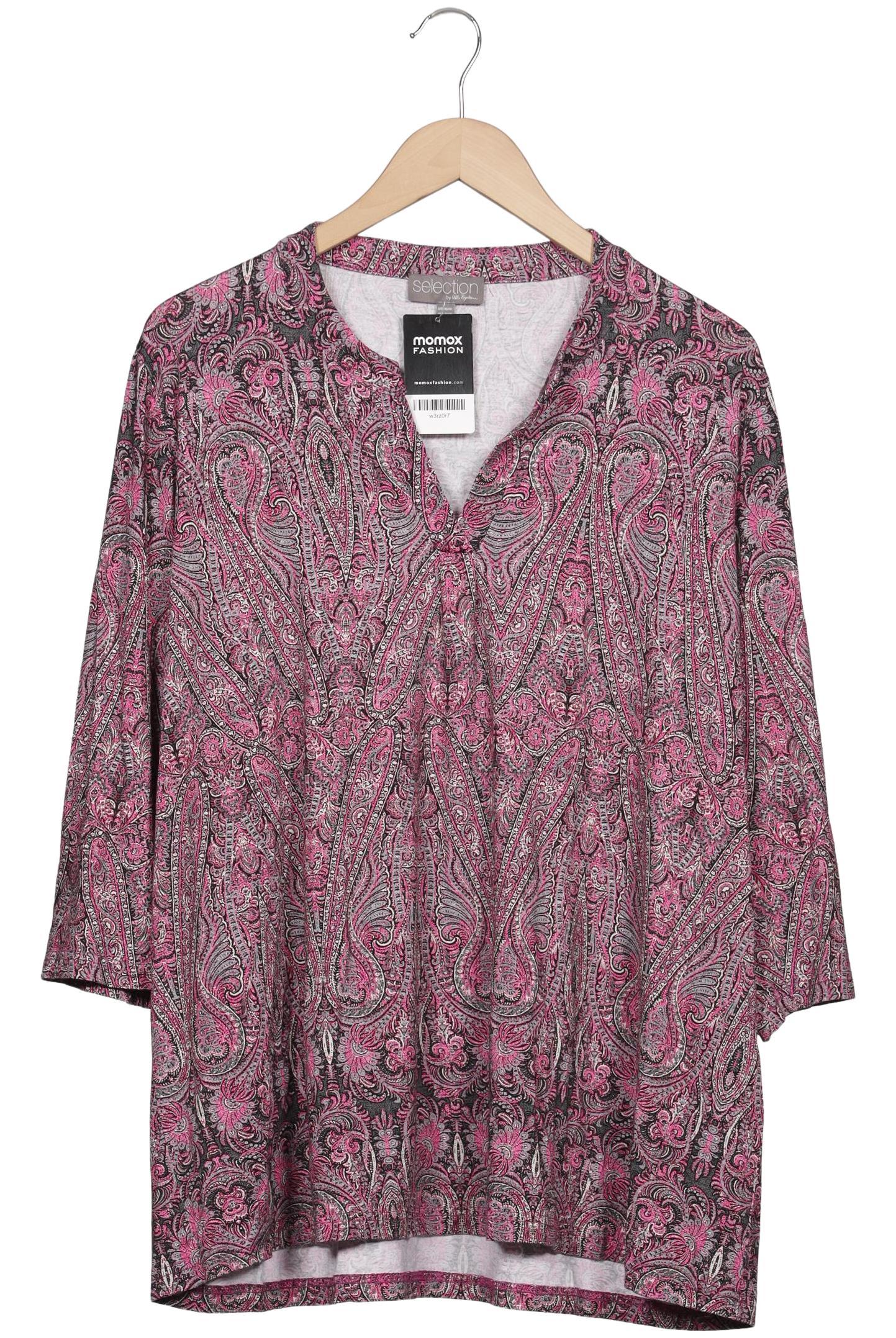 

Selection by Ulla Popken Damen Langarmshirt, pink, Gr. 46
