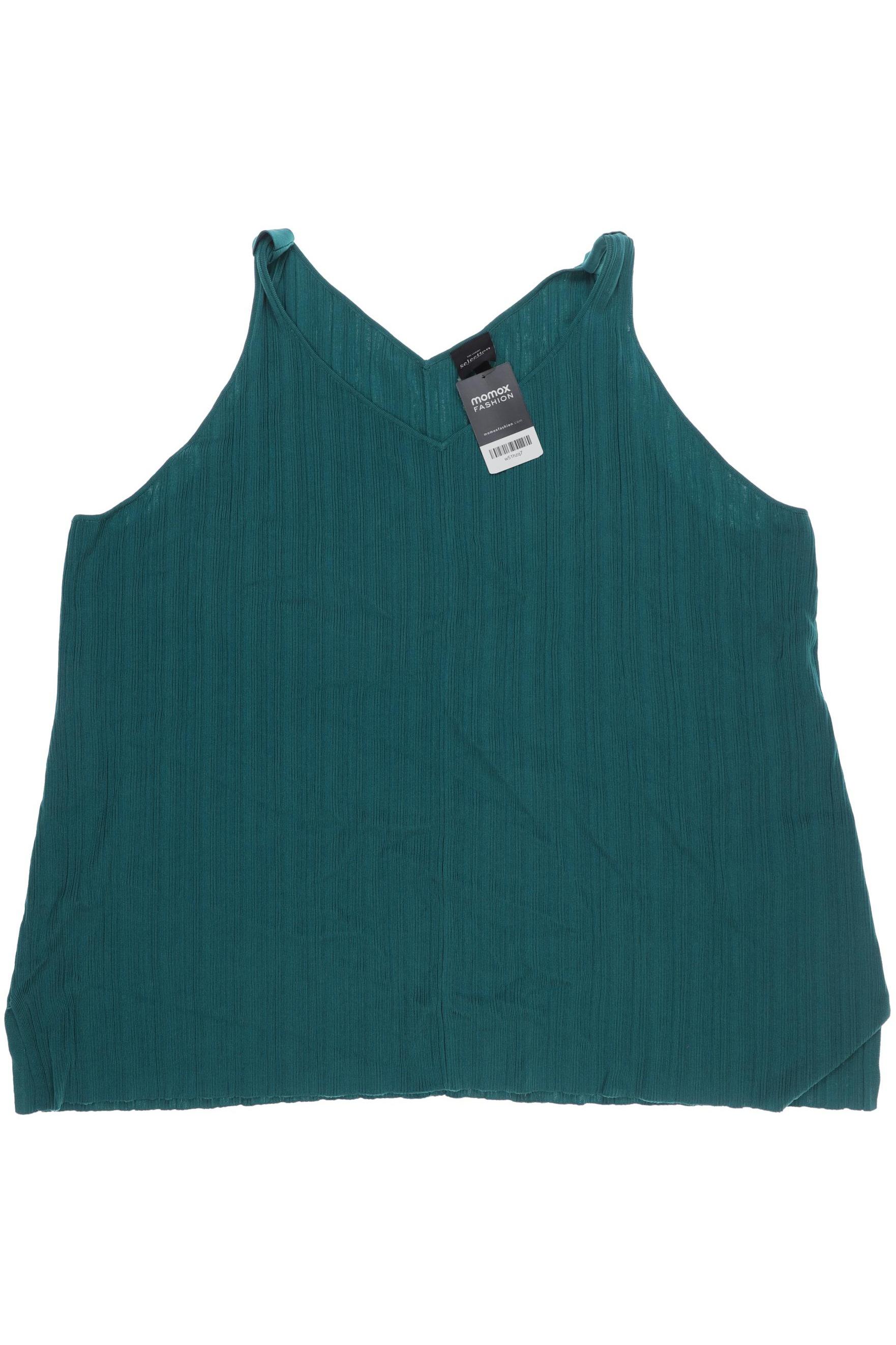 

Selection by Ulla Popken Damen Top, türkis, Gr. 54