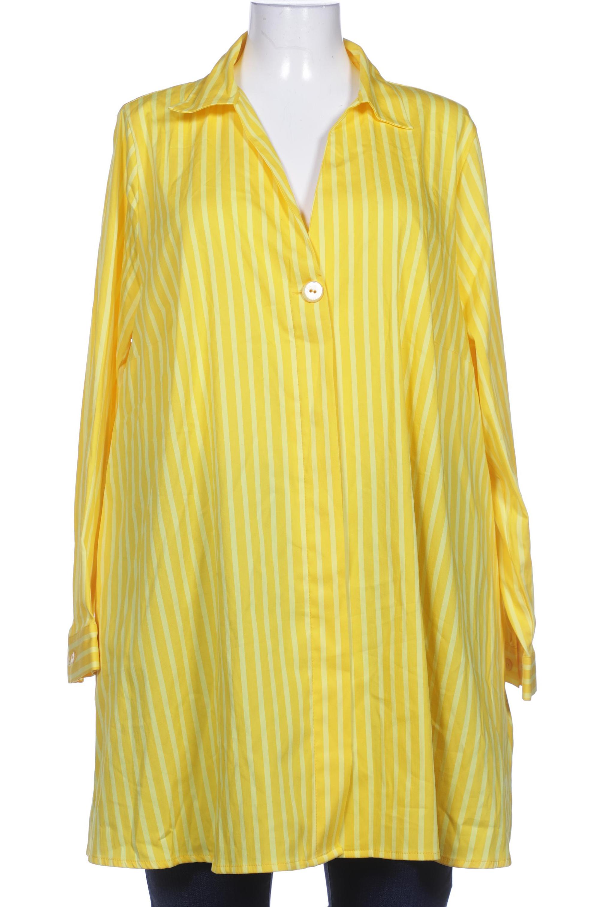 

Selection by Ulla Popken Damen Bluse, gelb, Gr. 50