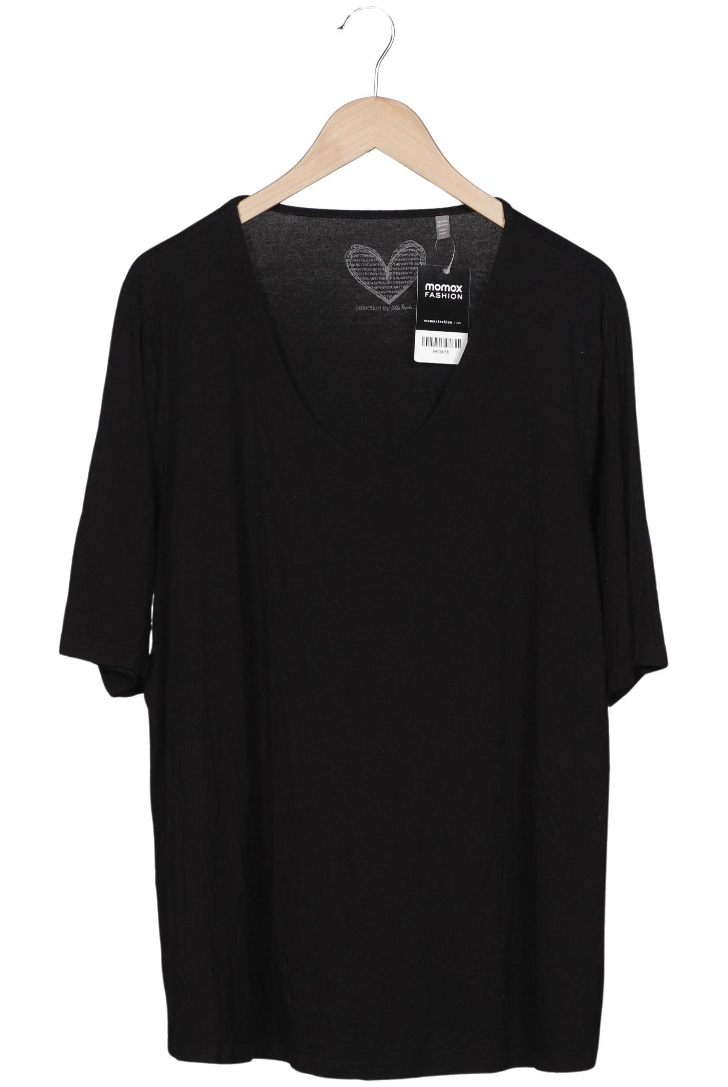 

Selection by Ulla Popken Damen T-Shirt, schwarz, Gr. 50