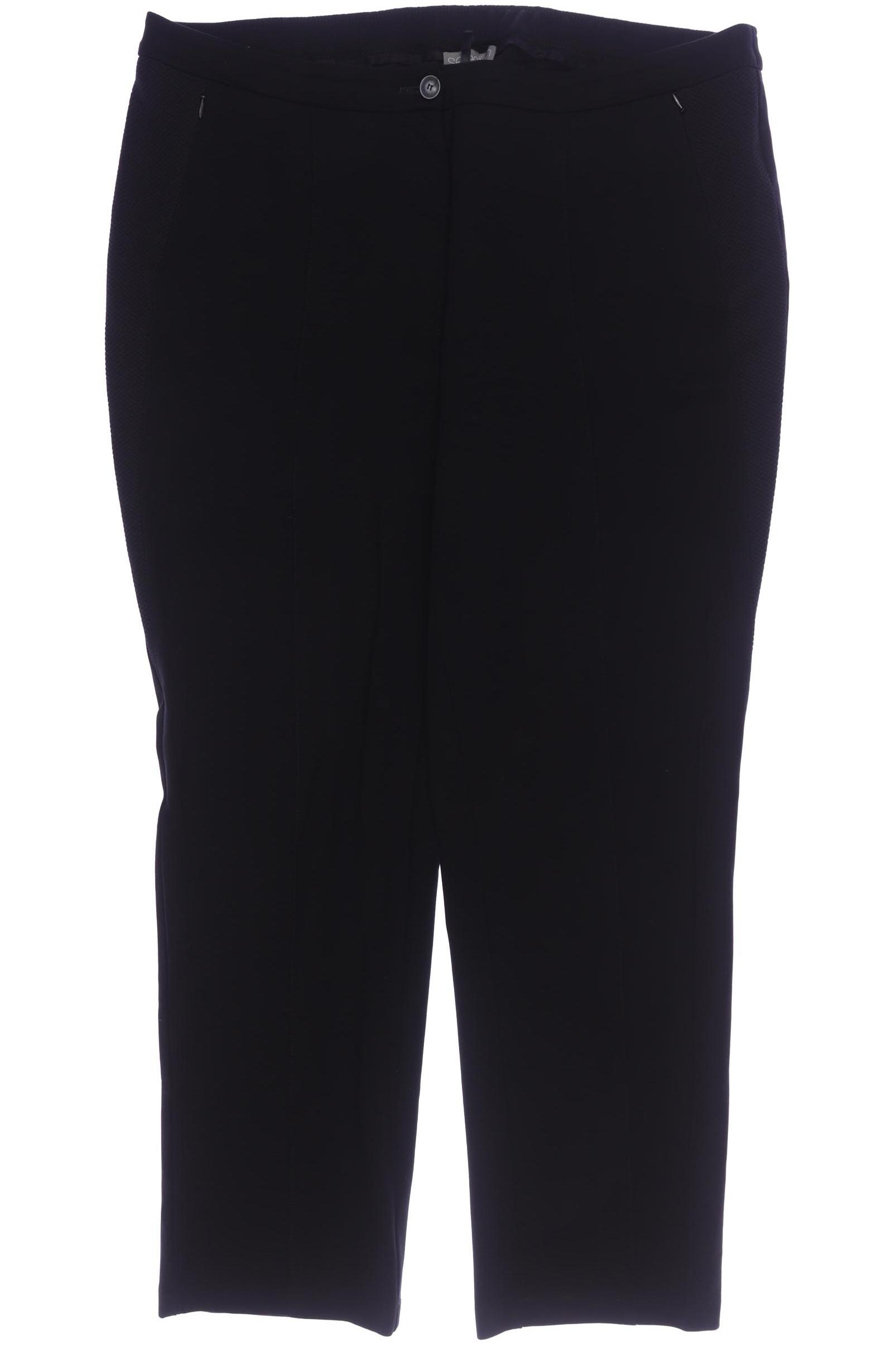 

Selection by Ulla Popken Damen Stoffhose, schwarz, Gr. 48