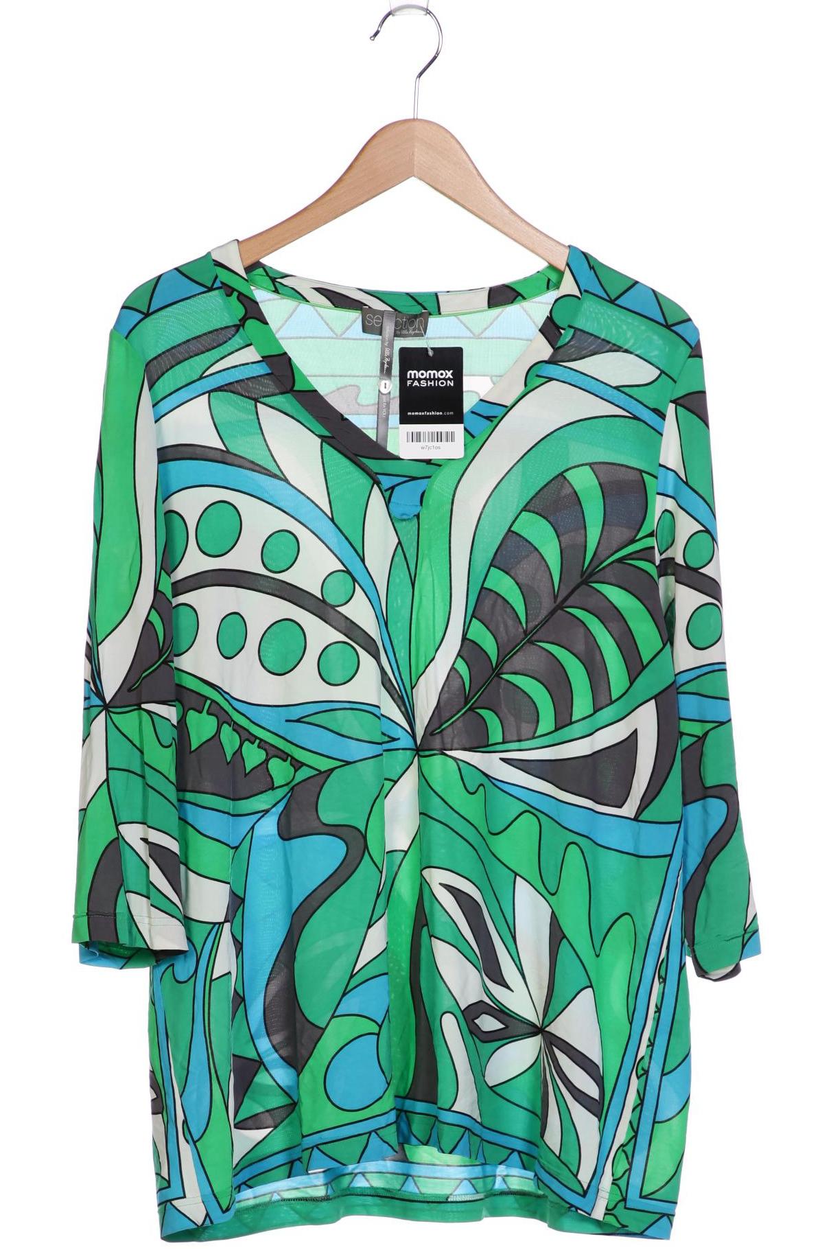 

Selection by Ulla Popken Damen Langarmshirt, grün