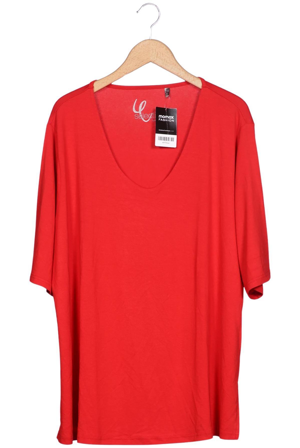 

Selection by Ulla Popken Damen T-Shirt, rot, Gr. 50