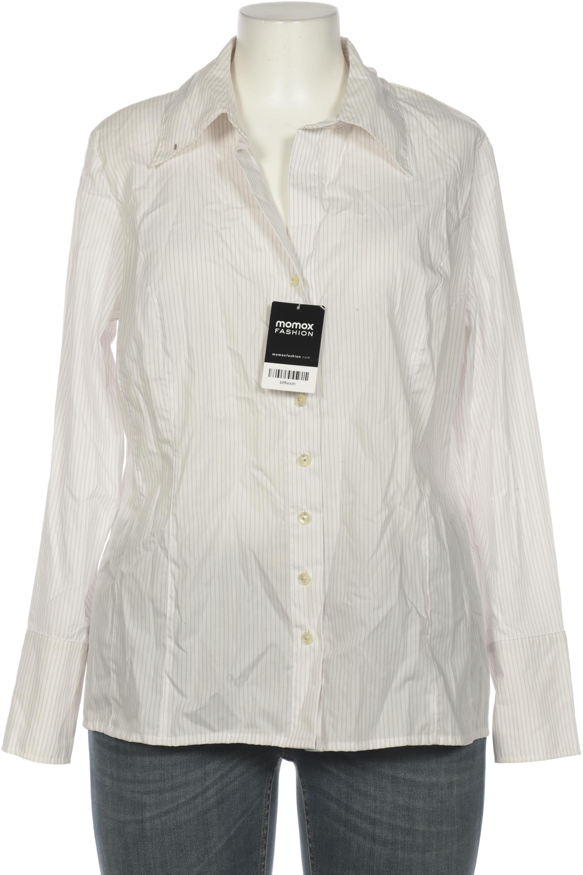 

Selection by Ulla Popken Damen Bluse, weiß, Gr. 44