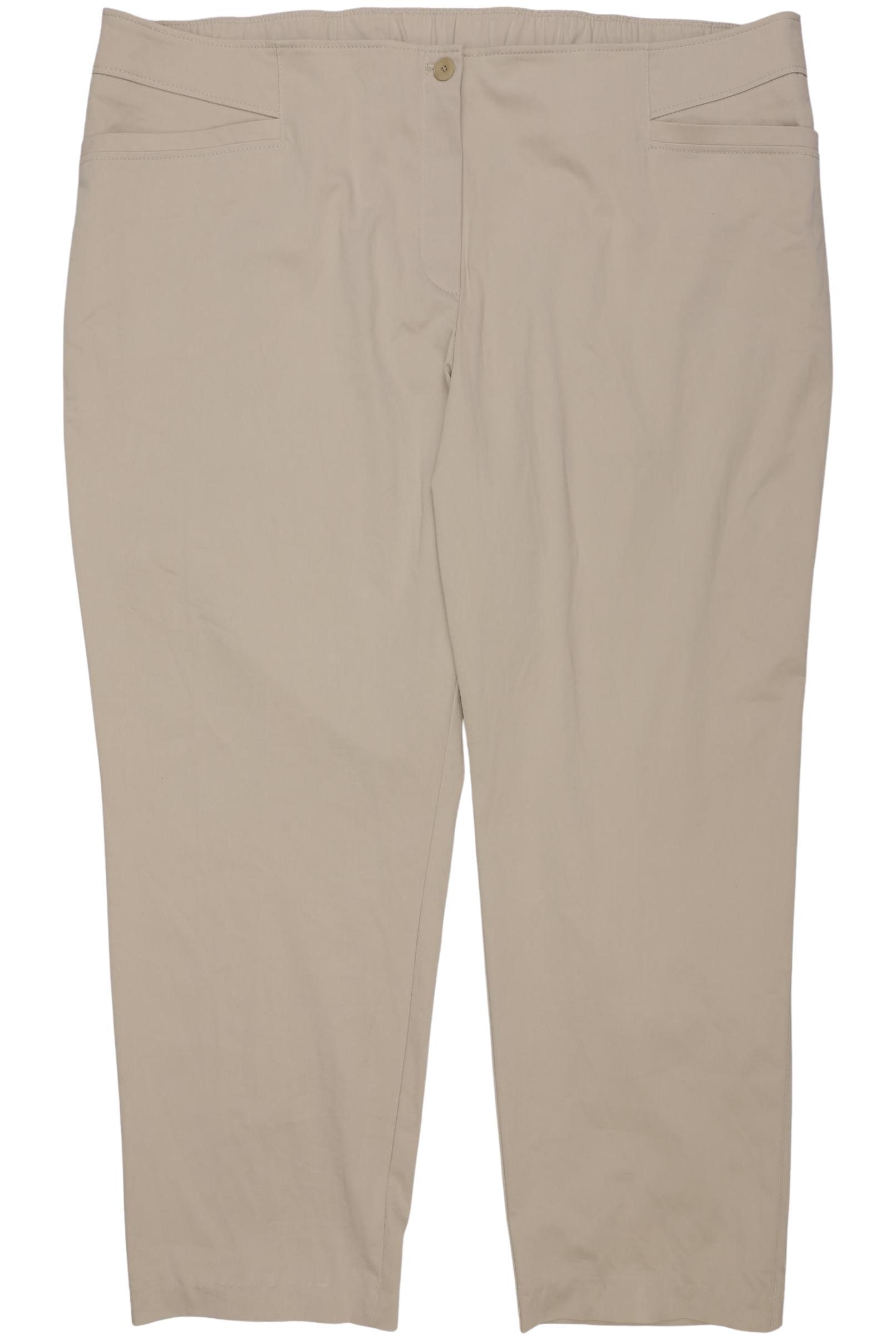 

Selection by Ulla Popken Damen Stoffhose, beige, Gr. 52