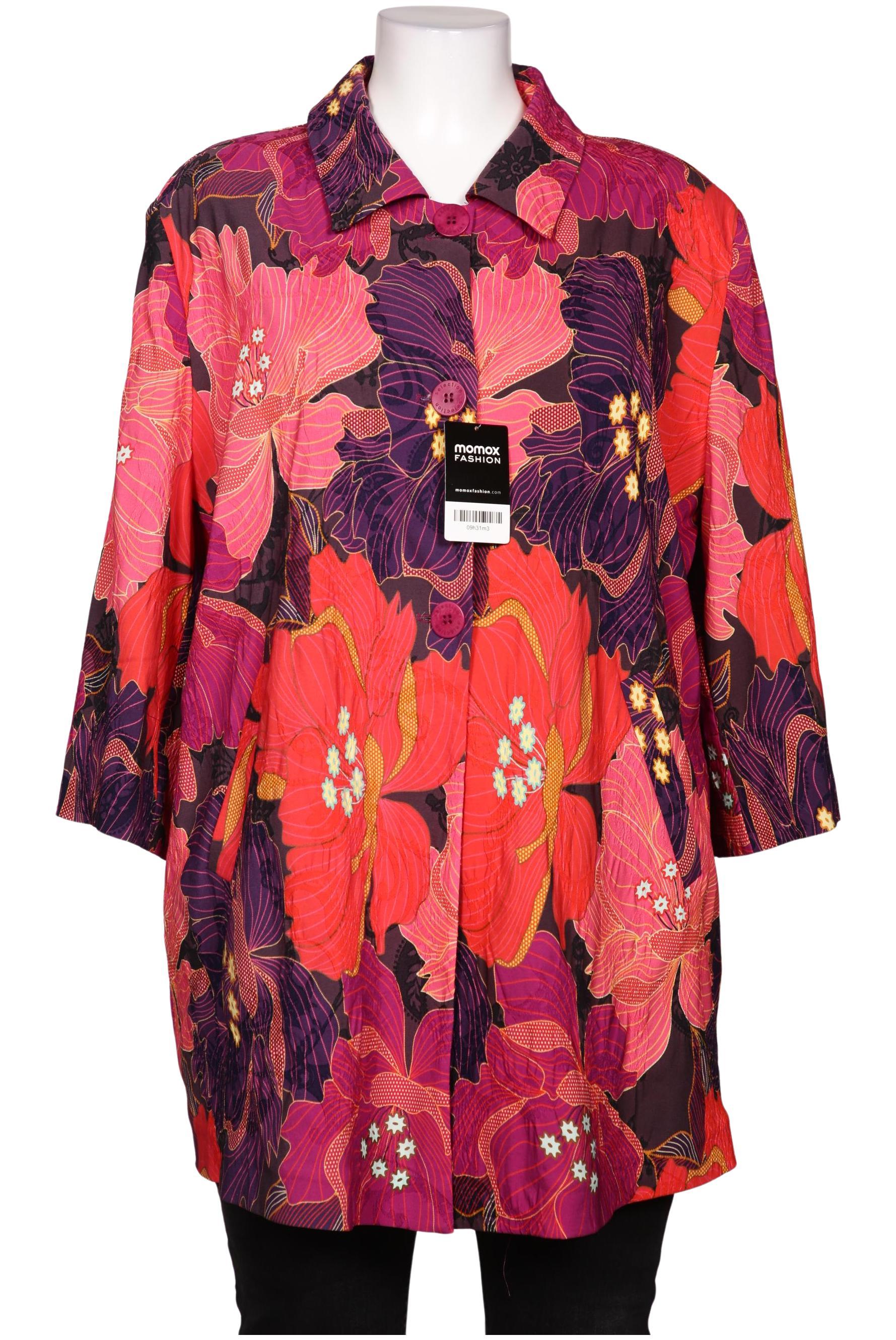 

Selection by Ulla Popken Damen Blazer, mehrfarbig, Gr. 52