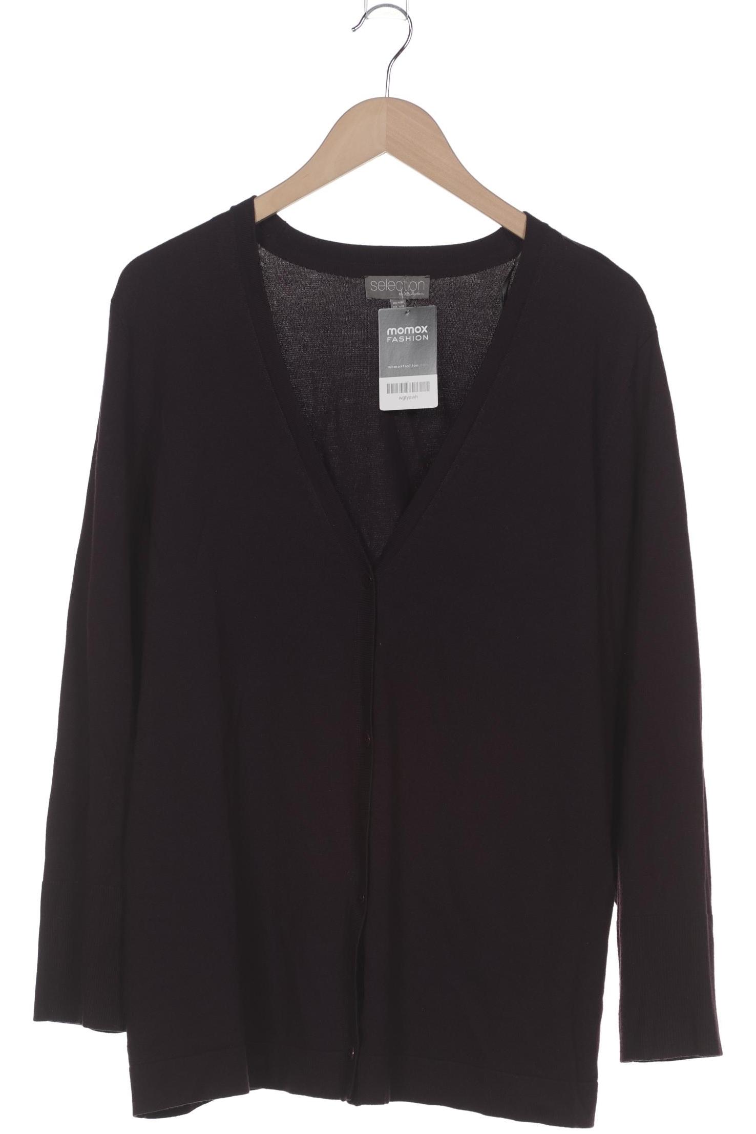 

Selection by Ulla Popken Damen Strickjacke, flieder, Gr. 46