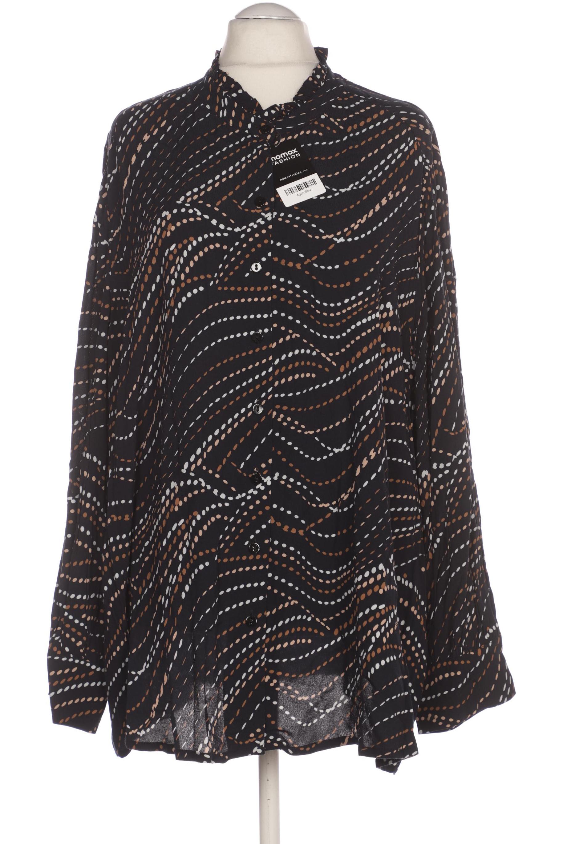 

Selection by Ulla Popken Damen Bluse, marineblau, Gr. 58