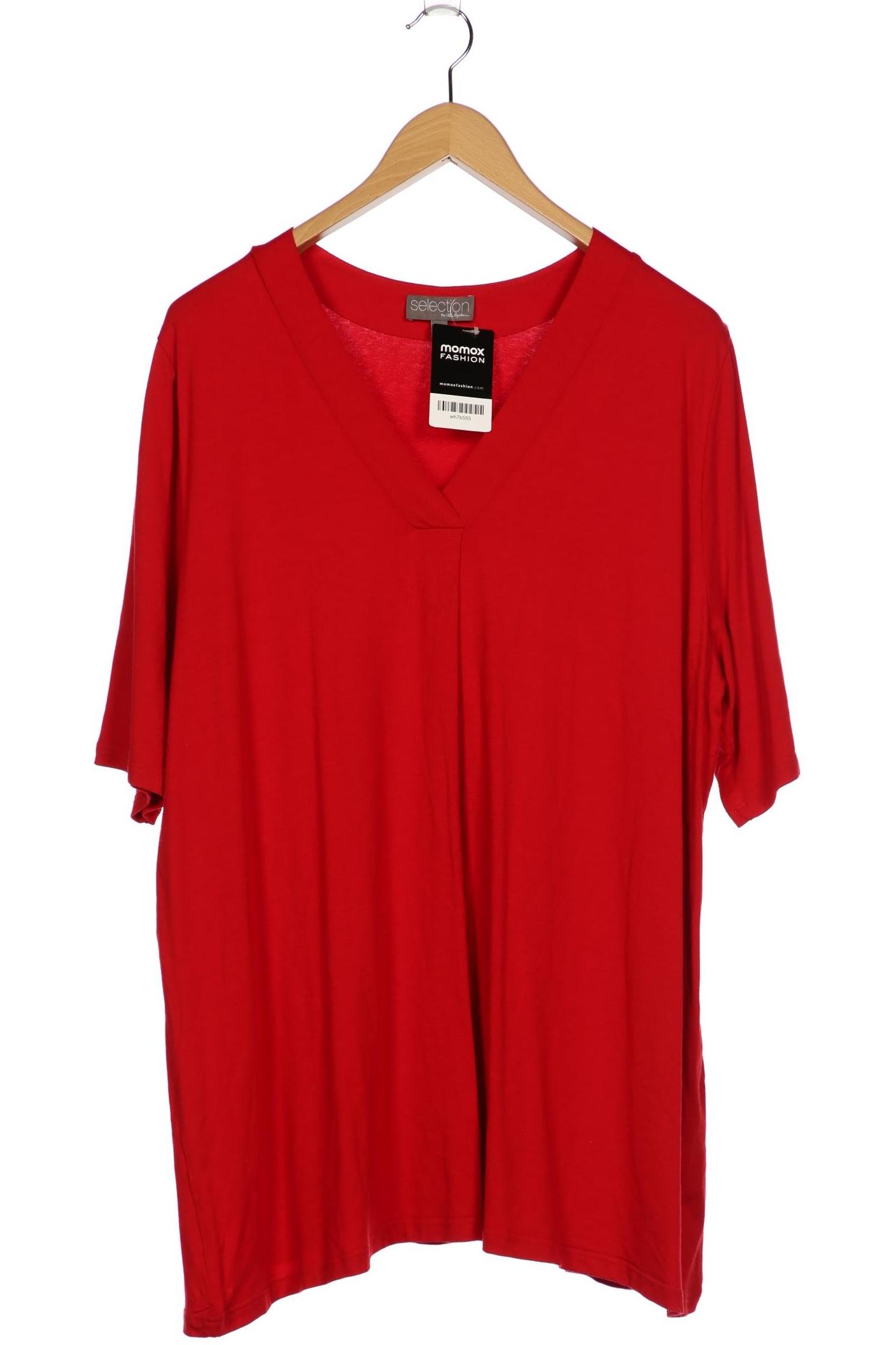 

Selection by Ulla Popken Damen T-Shirt, rot, Gr. 50