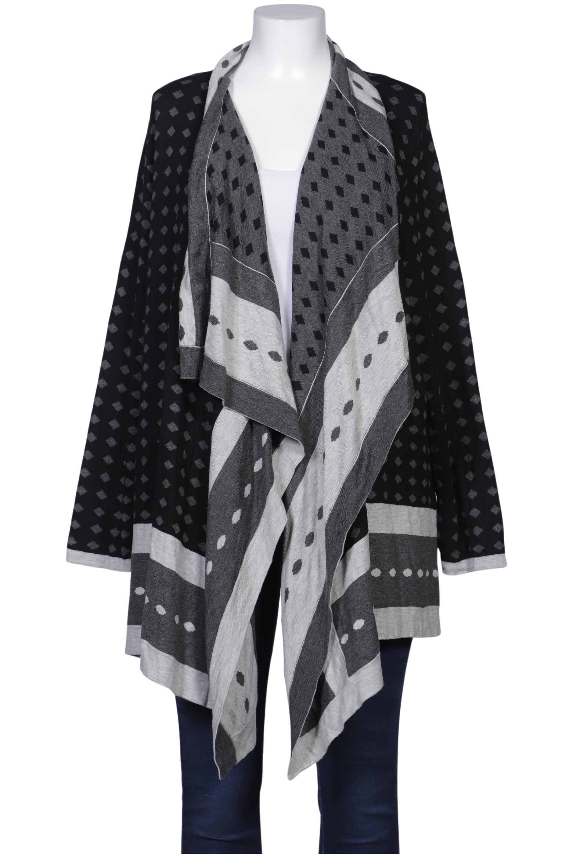 

Selection by Ulla Popken Damen Strickjacke, grau, Gr. 50