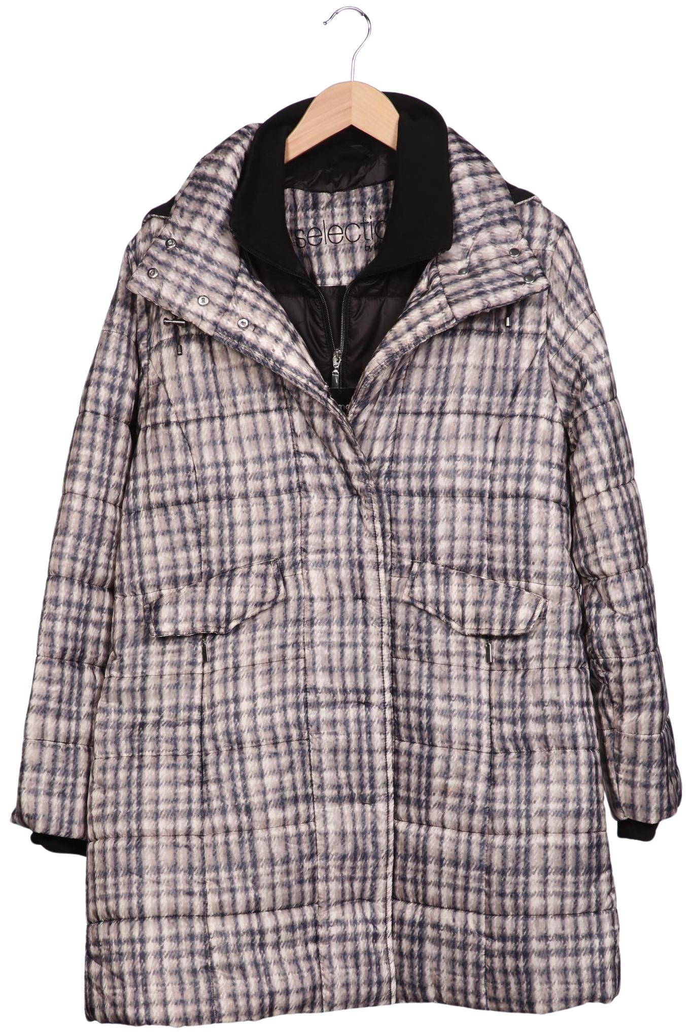 

Selection by Ulla Popken Damen Mantel, mehrfarbig, Gr. 42