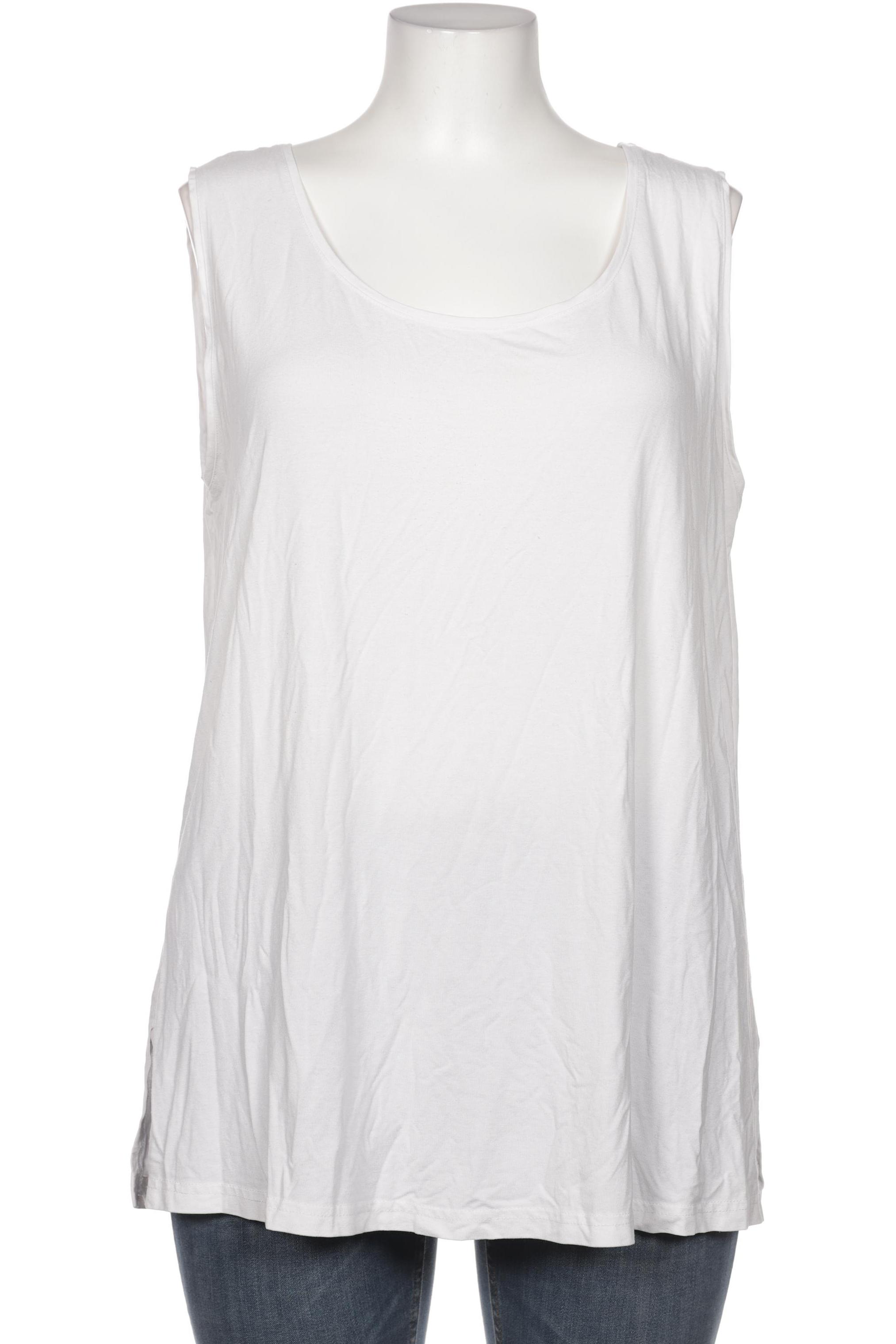 

Selection by Ulla Popken Damen Top, weiß, Gr. 46