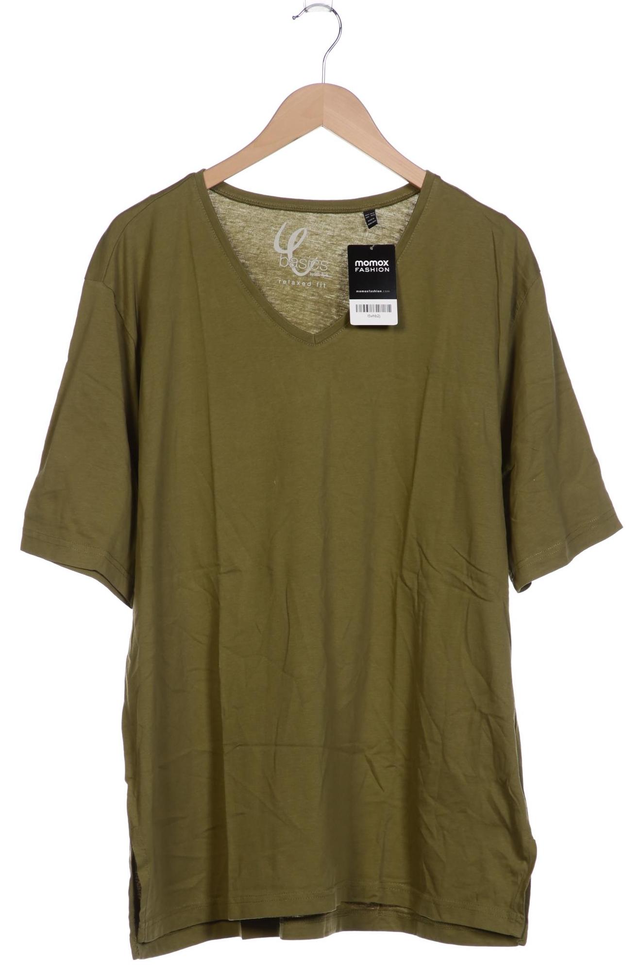 

Selection by Ulla Popken Damen T-Shirt, grün, Gr. 46