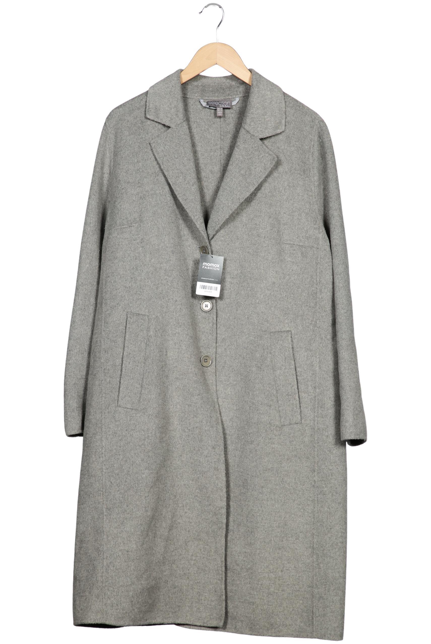 

Selection by Ulla Popken Damen Mantel, grau, Gr. 46