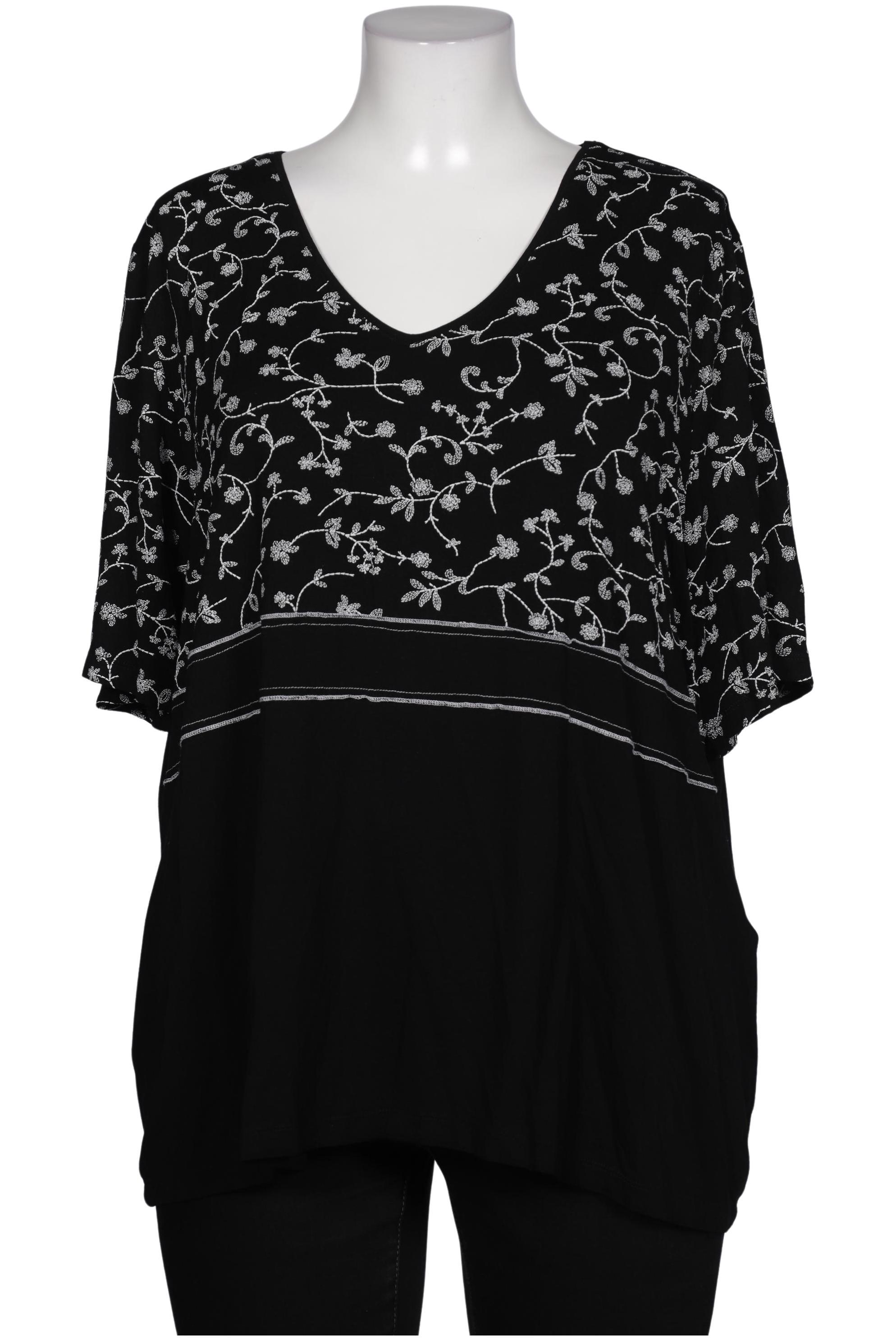 

Selection by Ulla Popken Damen Bluse, schwarz, Gr. 50