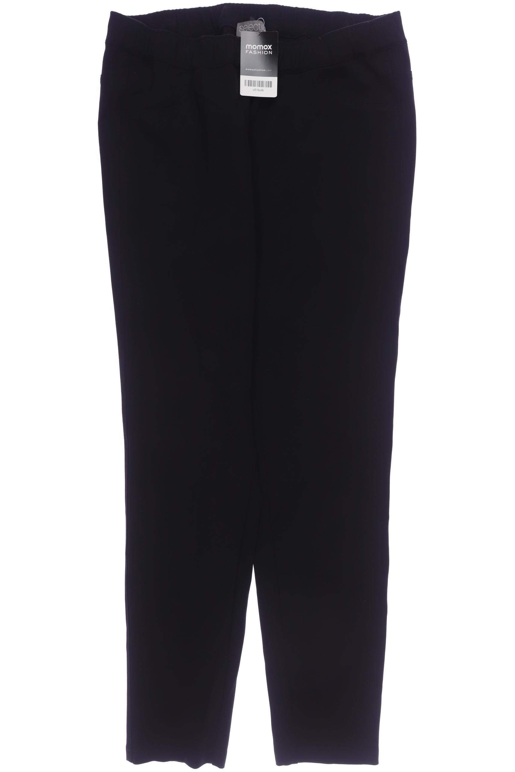 

Selection by Ulla Popken Damen Stoffhose, schwarz, Gr. 46