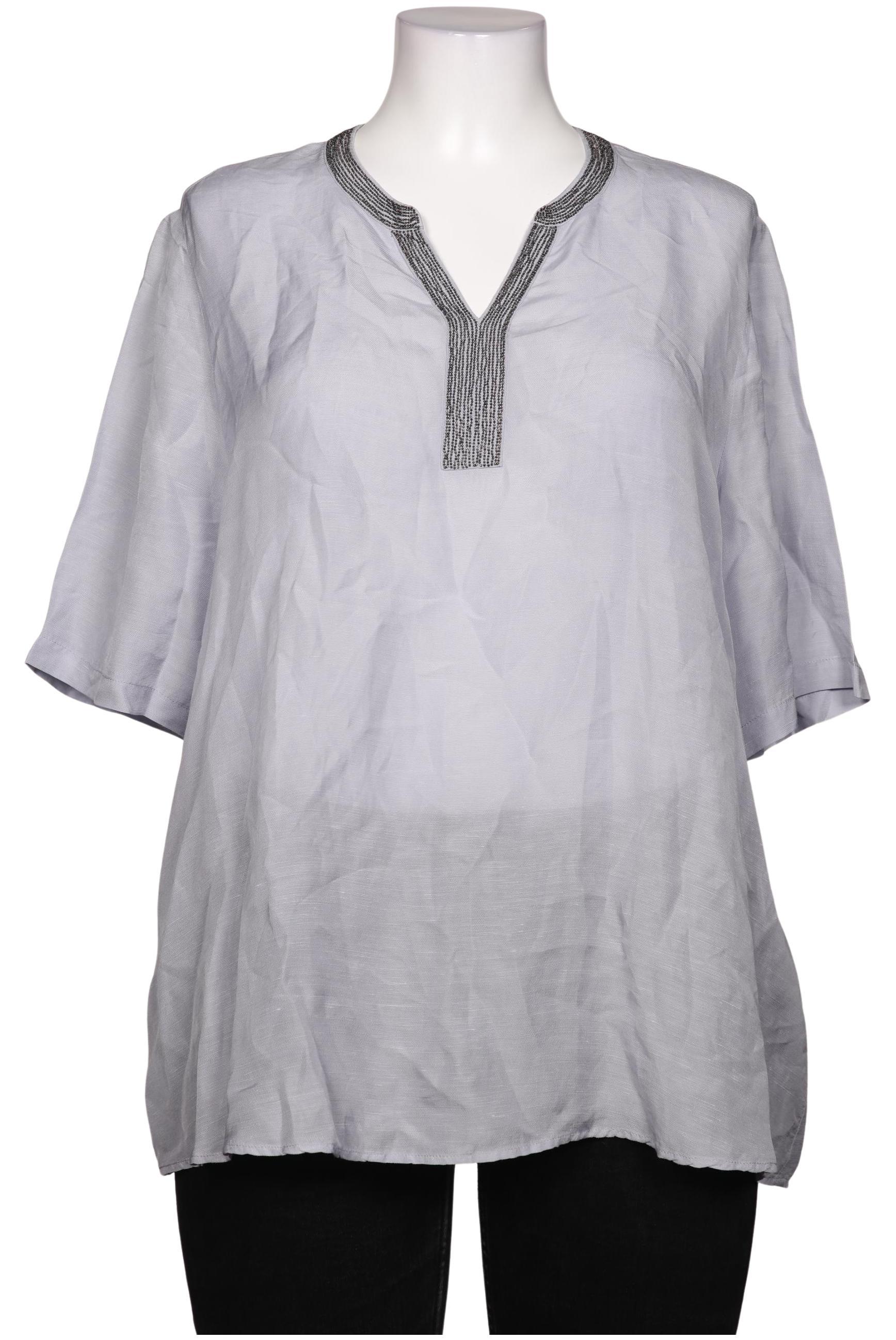

Selection by Ulla Popken Damen Bluse, hellblau, Gr. 46