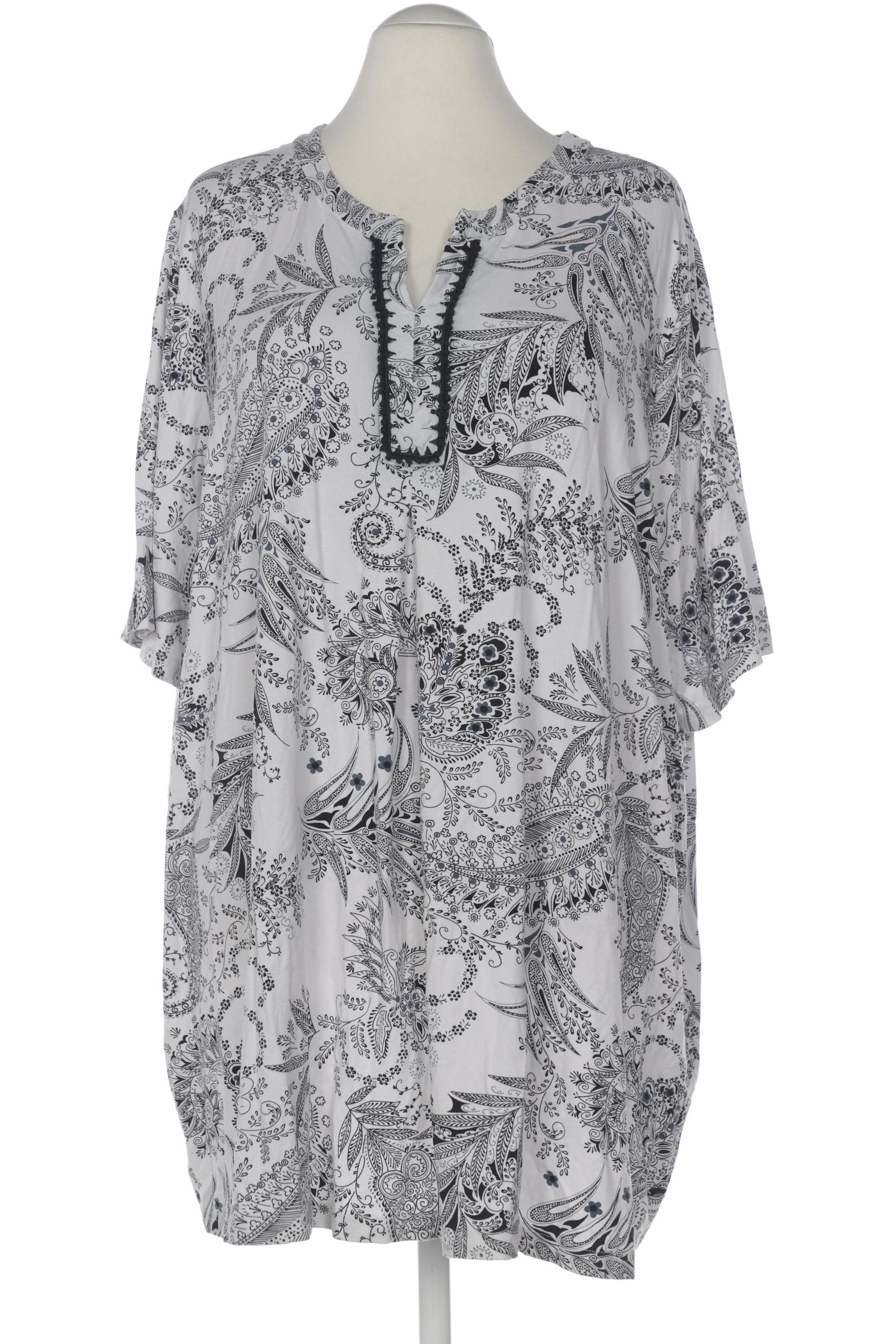 

Selection by Ulla Popken Damen T-Shirt, weiß, Gr. 58