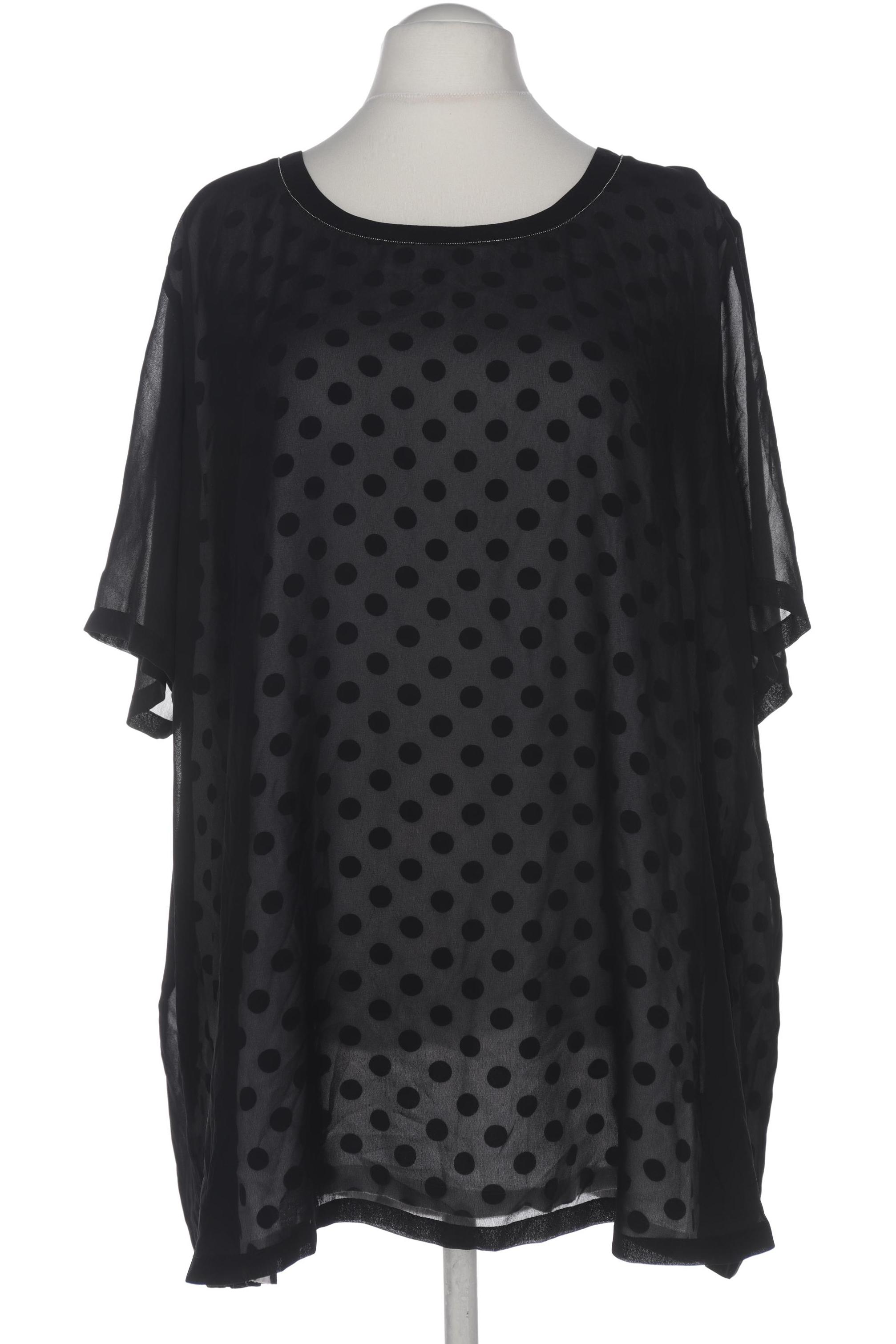

Selection by Ulla Popken Damen Bluse, schwarz, Gr. 52