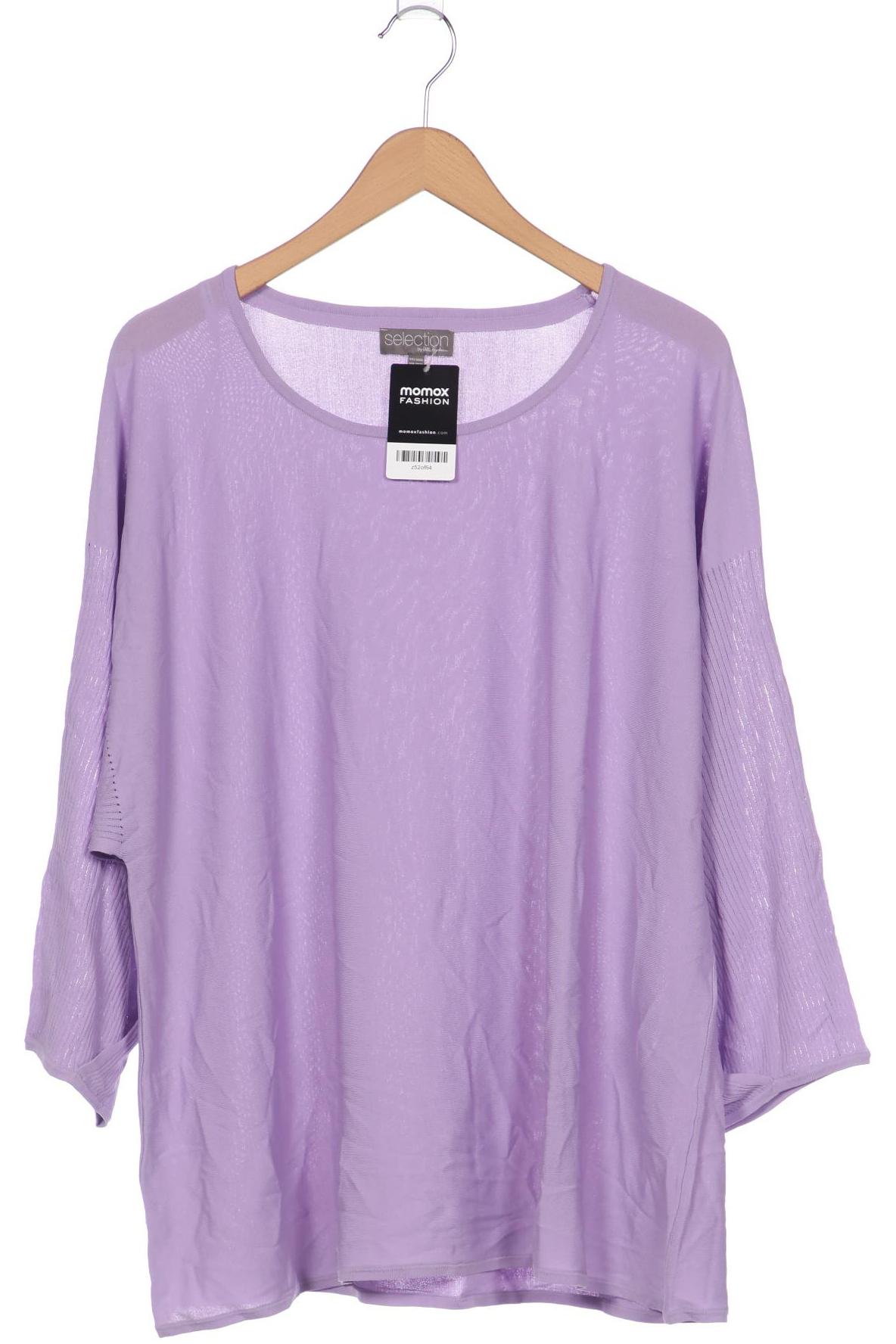 

Selection by Ulla Popken Damen Langarmshirt, flieder, Gr. 50