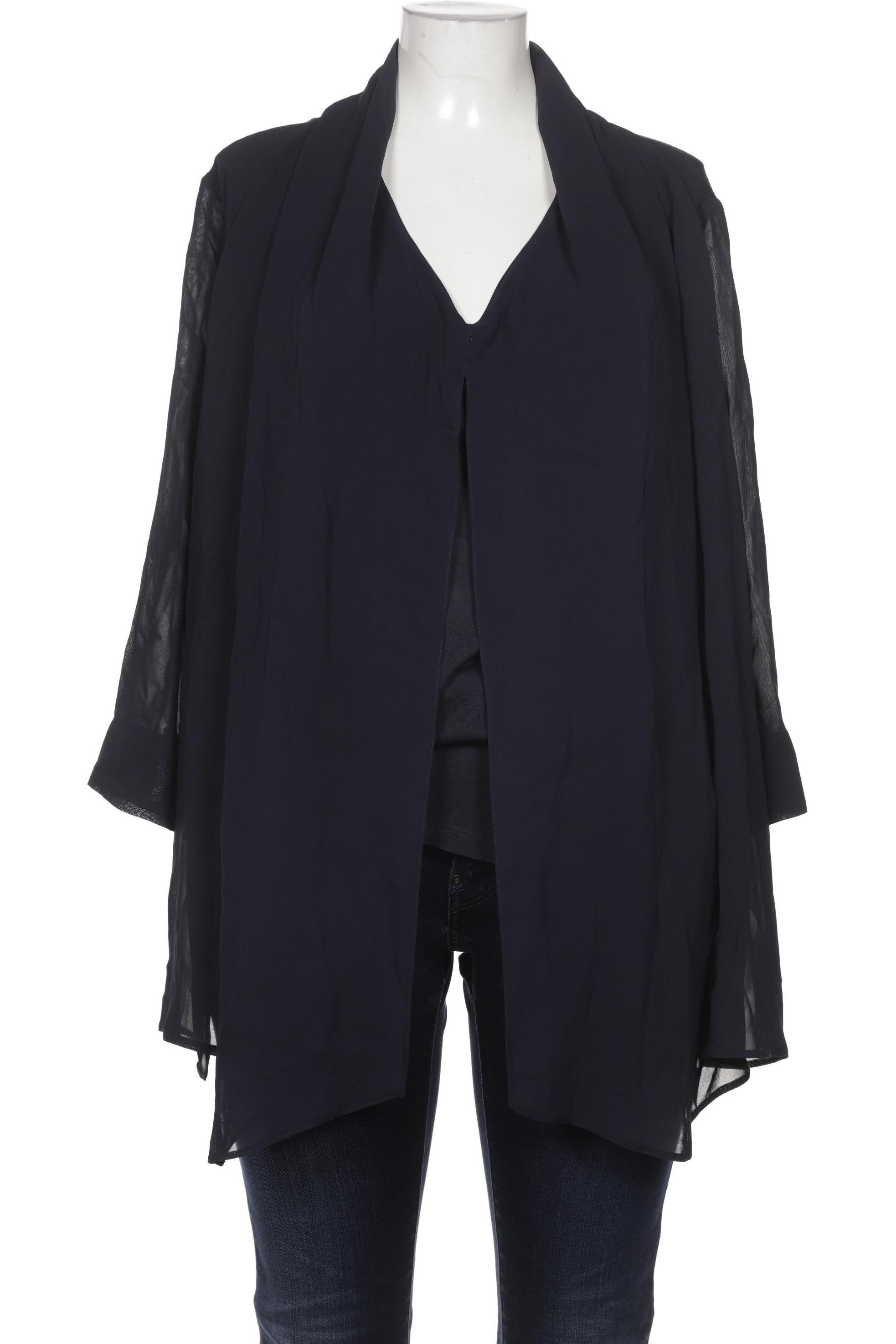 

Selection by Ulla Popken Damen Bluse, marineblau, Gr. 50