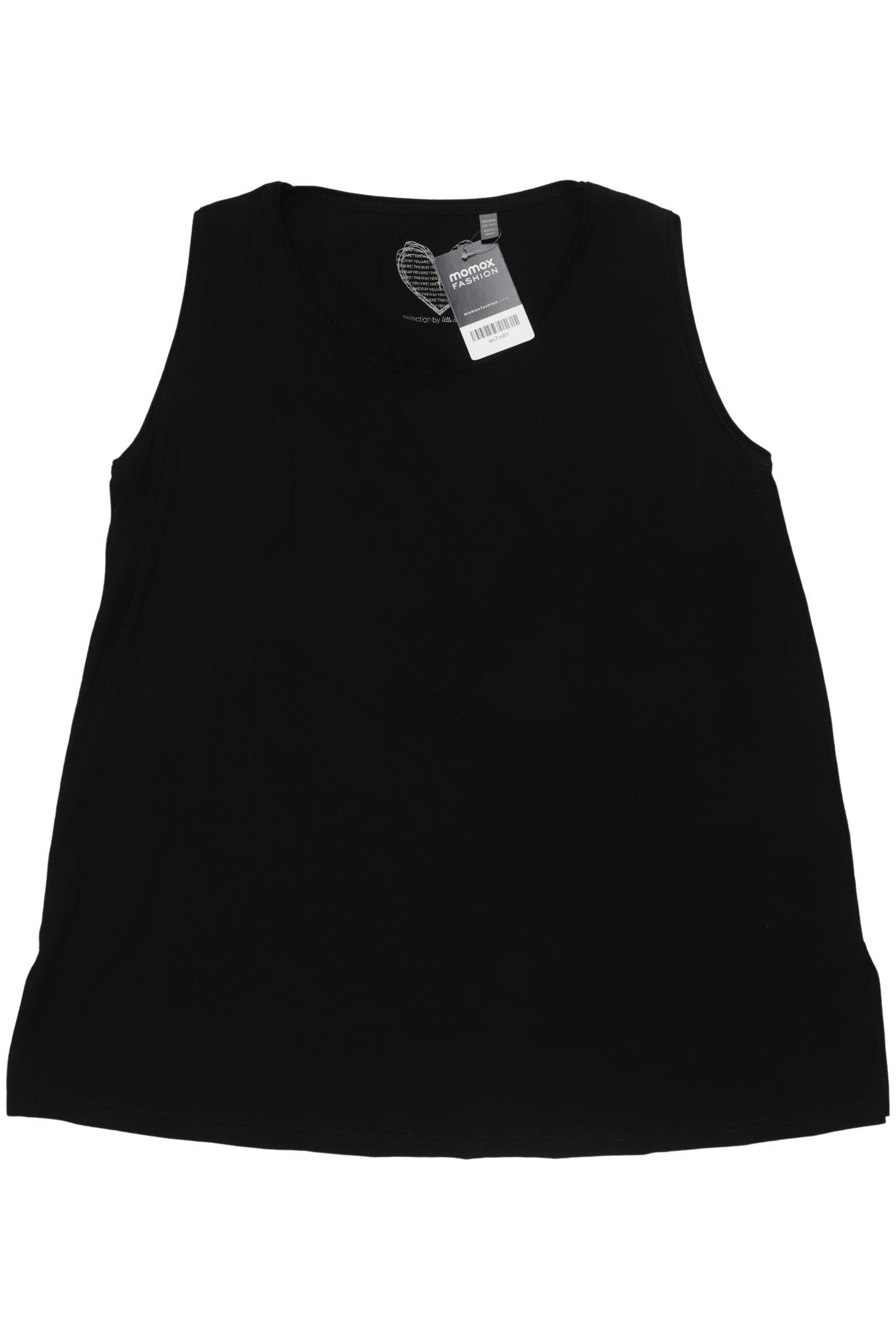 

Selection by Ulla Popken Damen Top, schwarz, Gr. 46
