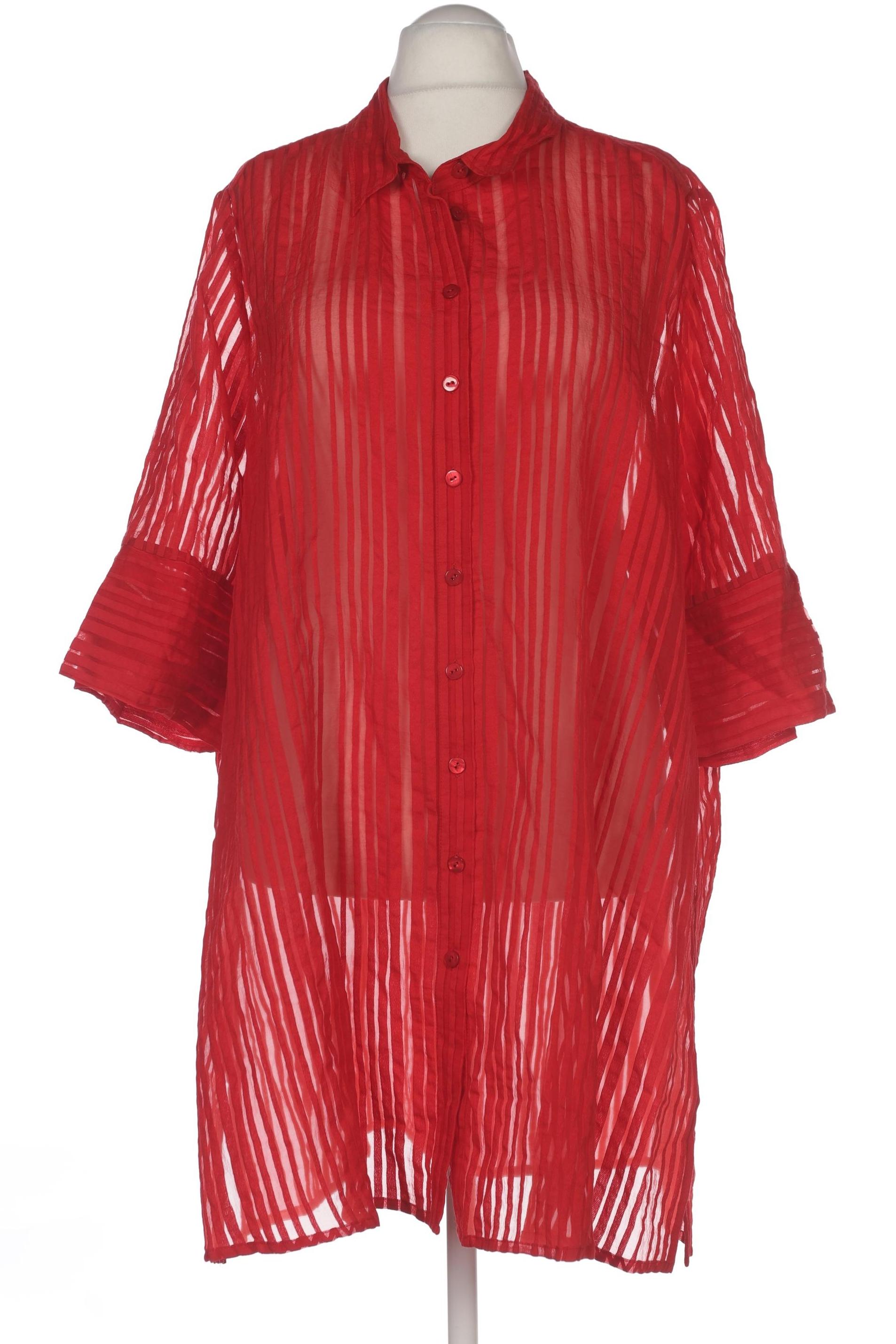 

Selection by Ulla Popken Damen Bluse, rot, Gr. 54