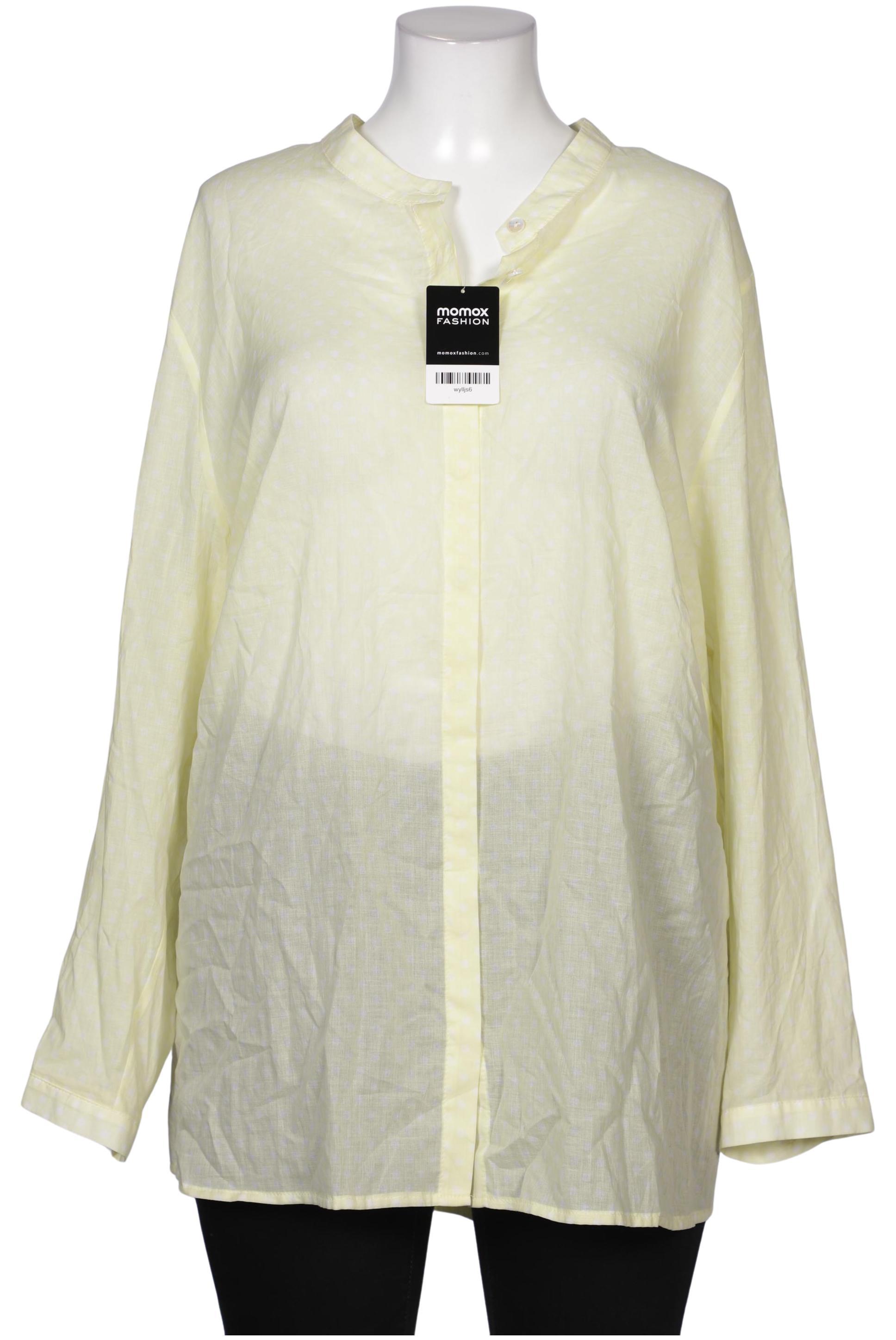 

Selection by Ulla Popken Damen Bluse, gelb, Gr. 50