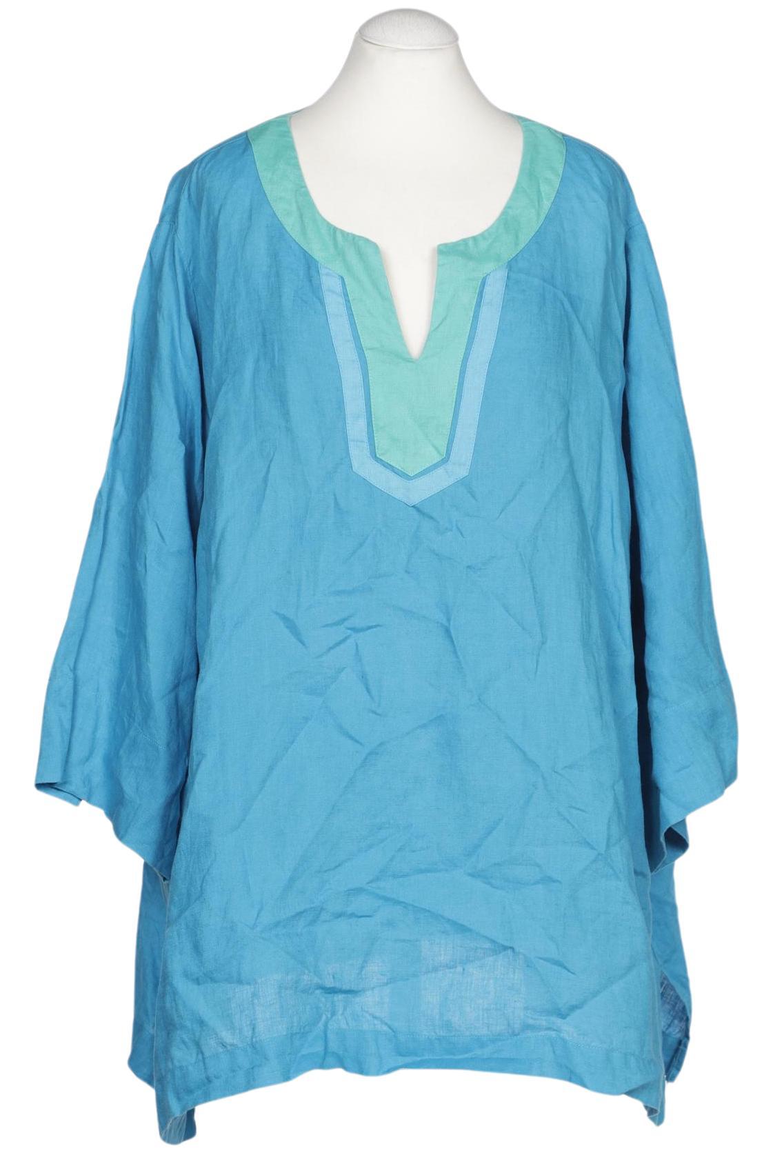 

Selection by Ulla Popken Damen Bluse, hellblau, Gr. 54